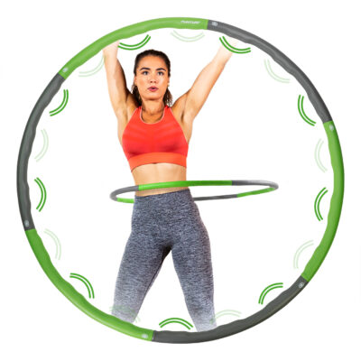 Tunturi Hoelahoep - Fitness Hoelahoep 1,5 kg - Groen