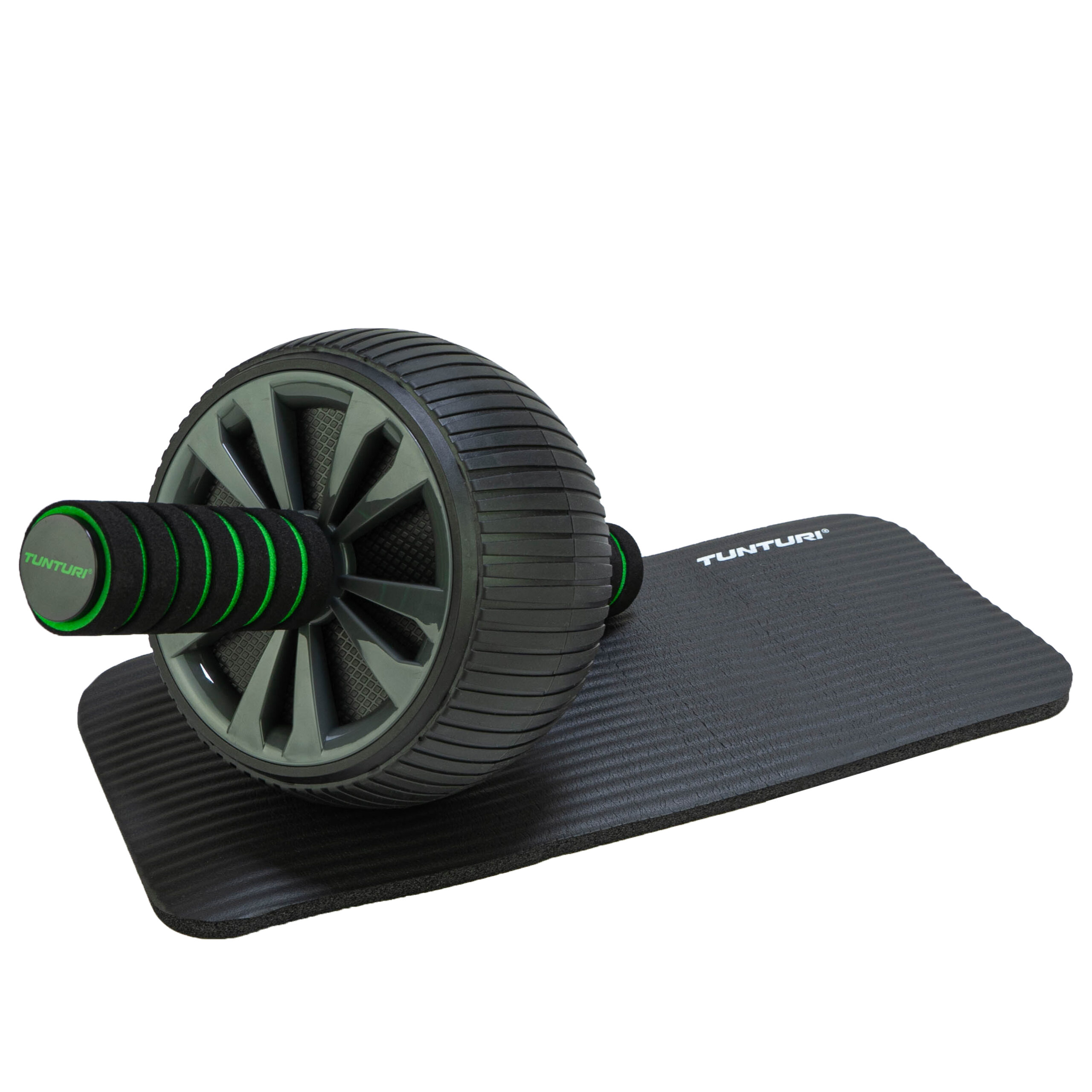 Tunturi Ab roller - Exercise Wheel Deluxe - Zwart Tunturi Ab roller - Exercise Wheel Deluxe - Zwart
