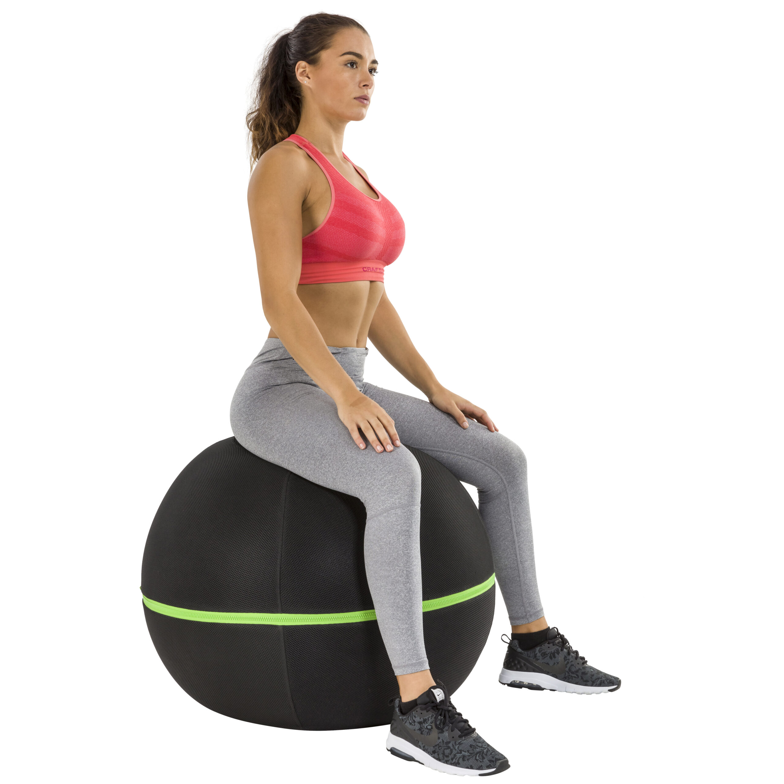 Tunturi Fitnessbalhoes - Gymball Cover 65cm - Zwart Tunturi Fitnessbalhoes - Gymball Cover 65cm - Zwart