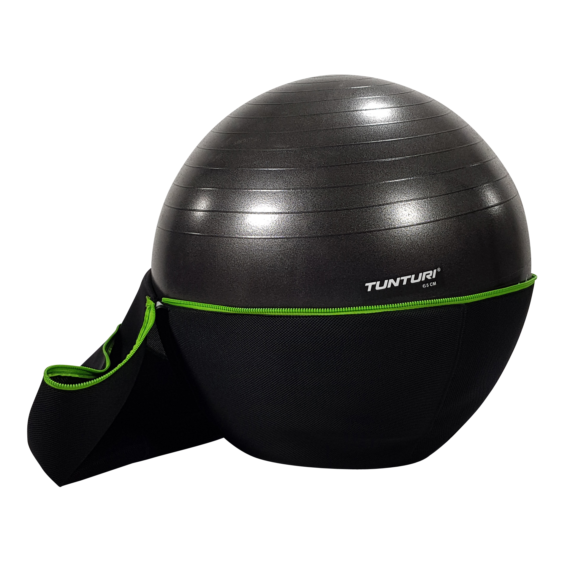 Tunturi Fitnessbalhoes - Gymball Cover 65cm - Zwart Tunturi Fitnessbalhoes - Gymball Cover 65cm - Zwart