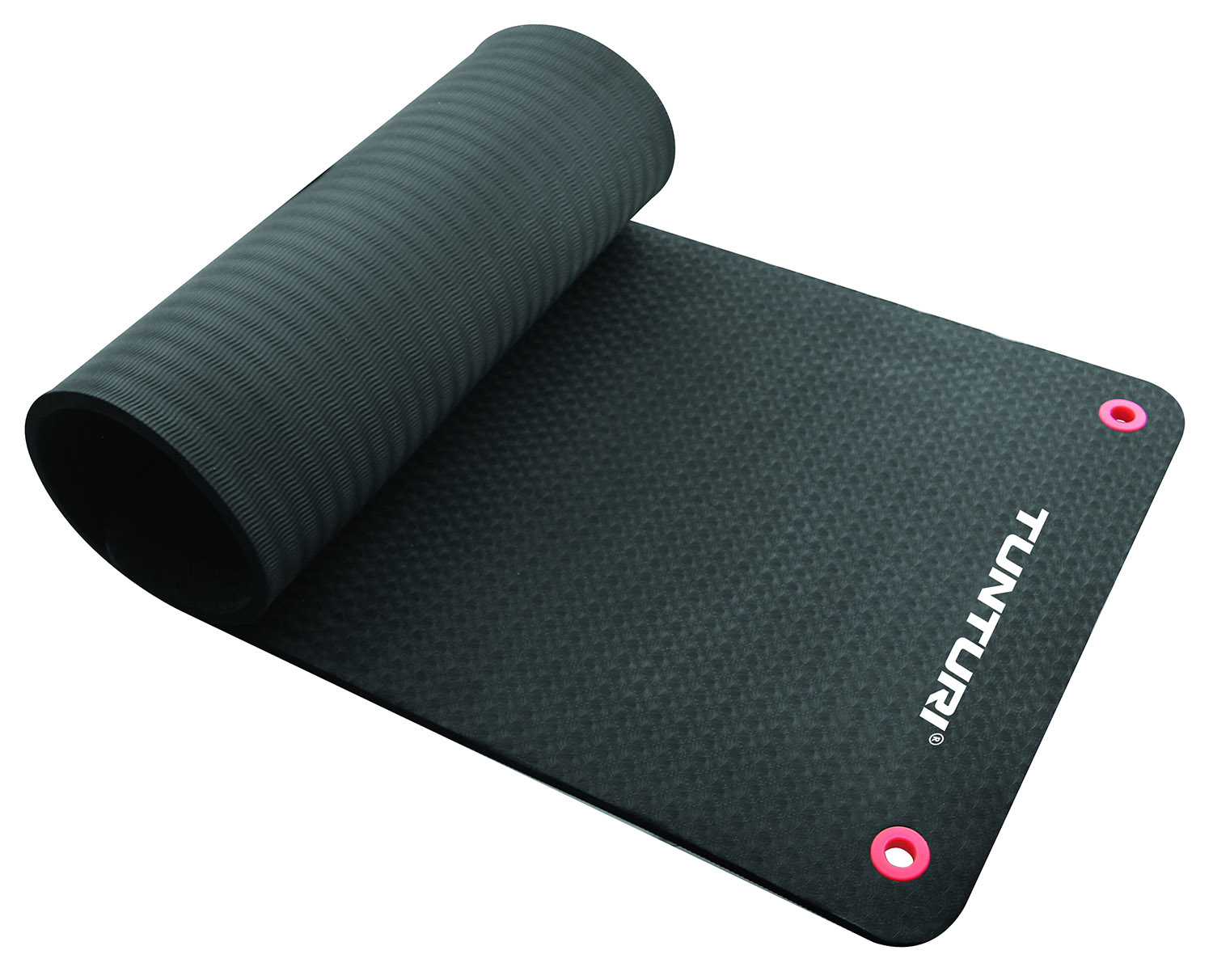 Tunturi Fitnessmat - Pro 180x60x1,5 cm - Zwart Tunturi Fitnessmat - Pro 180x60x1,5 cm - Zwart