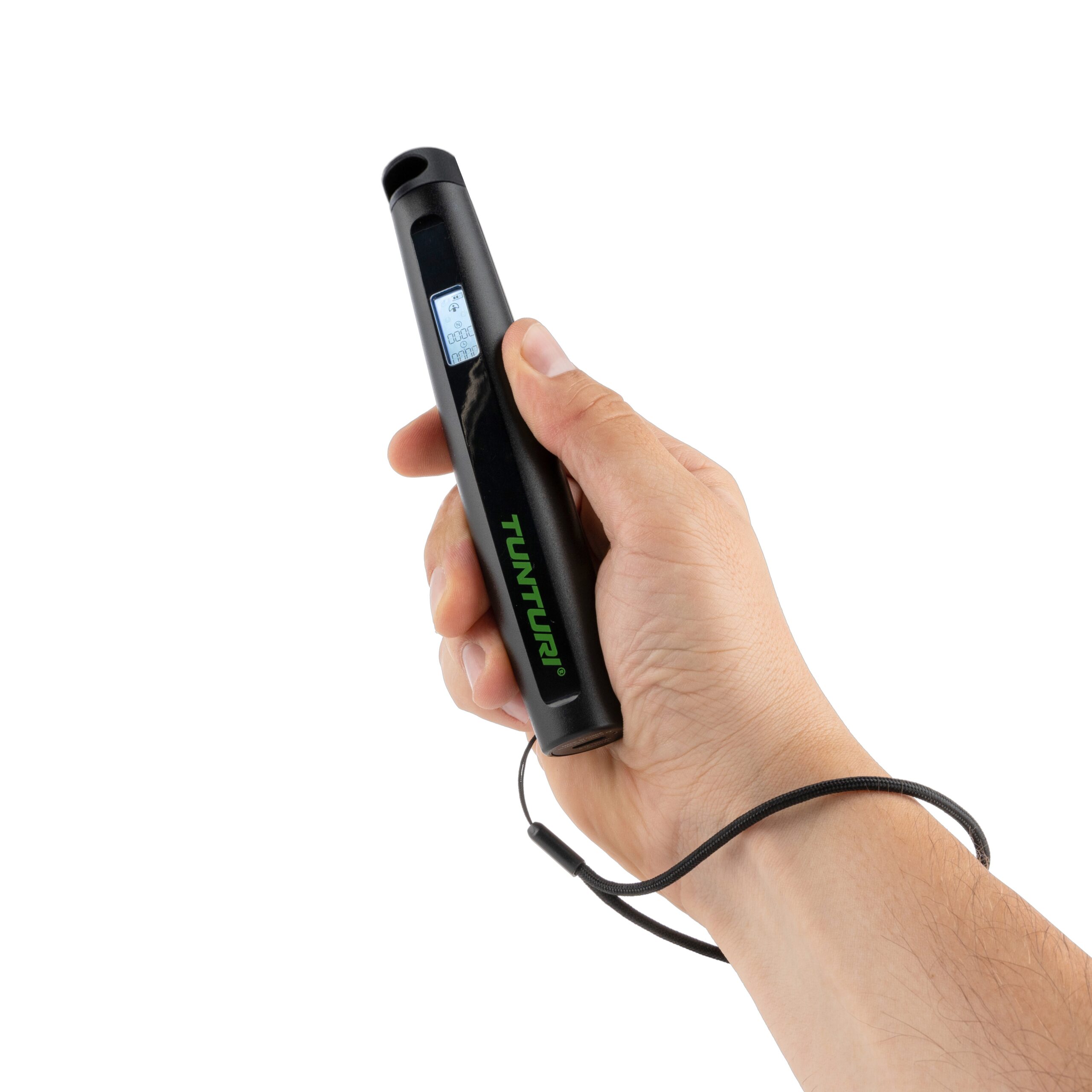 Tunturi Springtouw - Smart Jump Rope With Display And App - Zwart Tunturi Springtouw - Smart Jump Rope With Display And App - Zwart