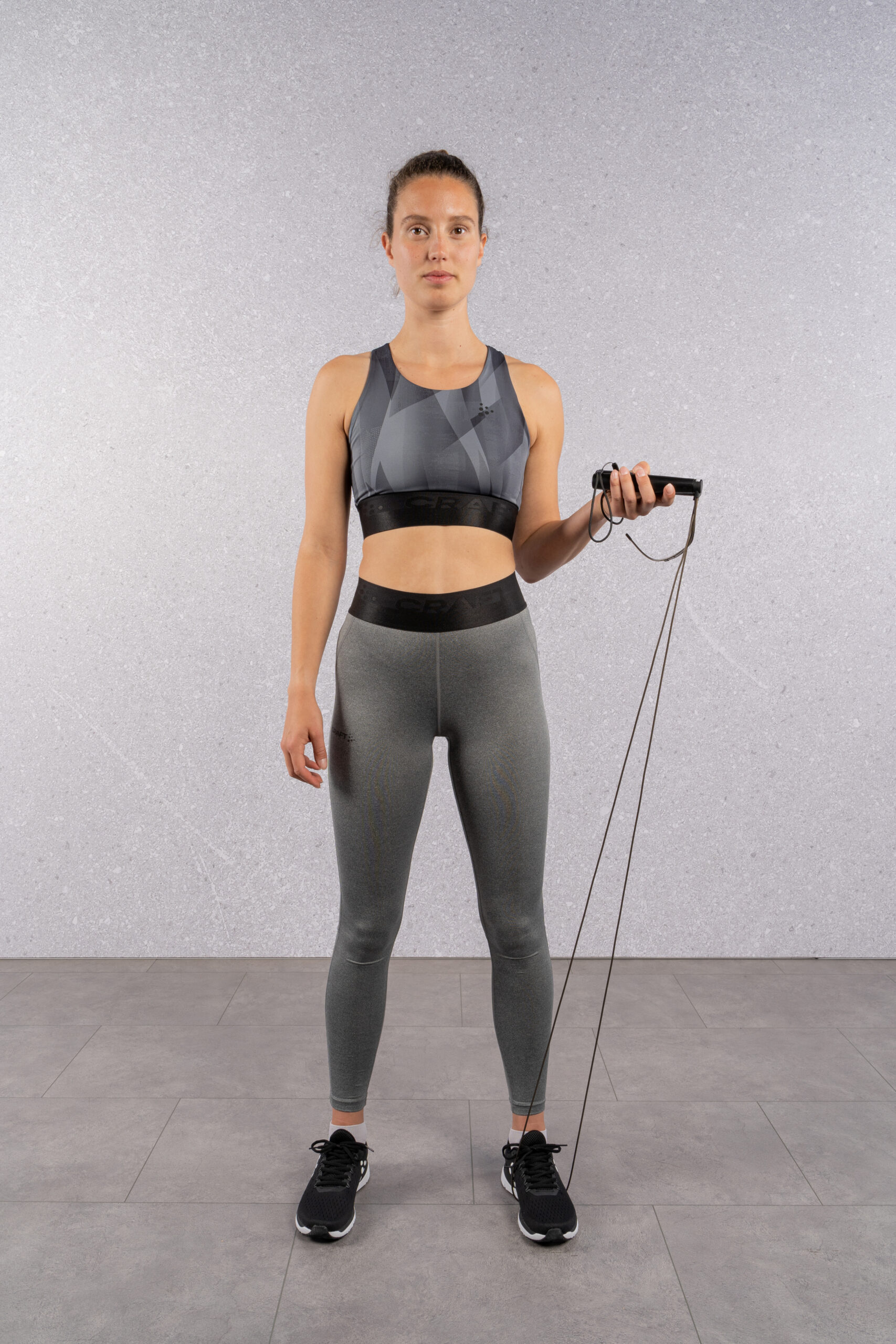 Tunturi Springtouw - Smart Jump Rope With Display And App - Zwart Tunturi Springtouw - Smart Jump Rope With Display And App - Zwart