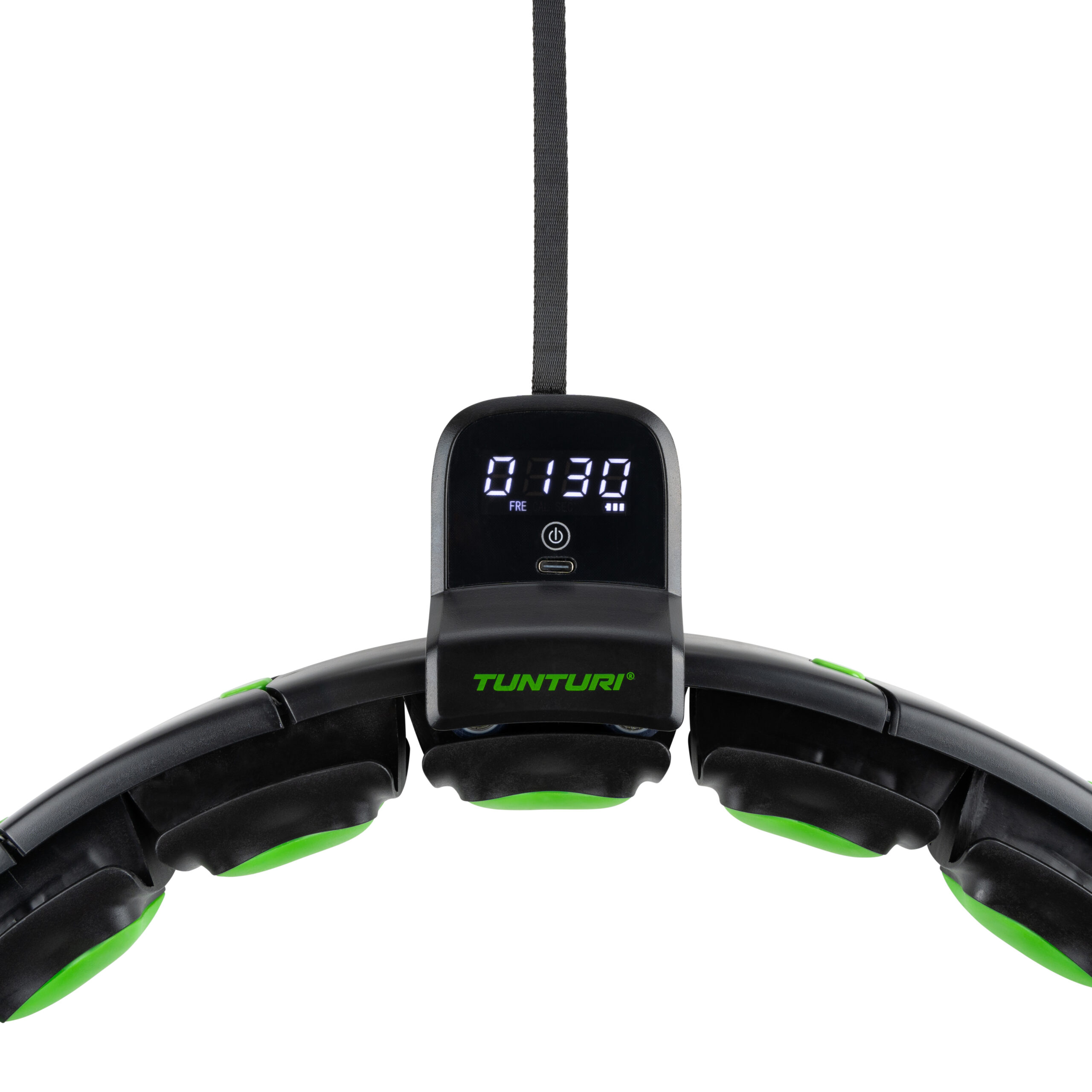 Tunturi Nieuw - Smart Adjustable Hula Hoop - Zwart Tunturi Nieuw - Smart Adjustable Hula Hoop - Zwart