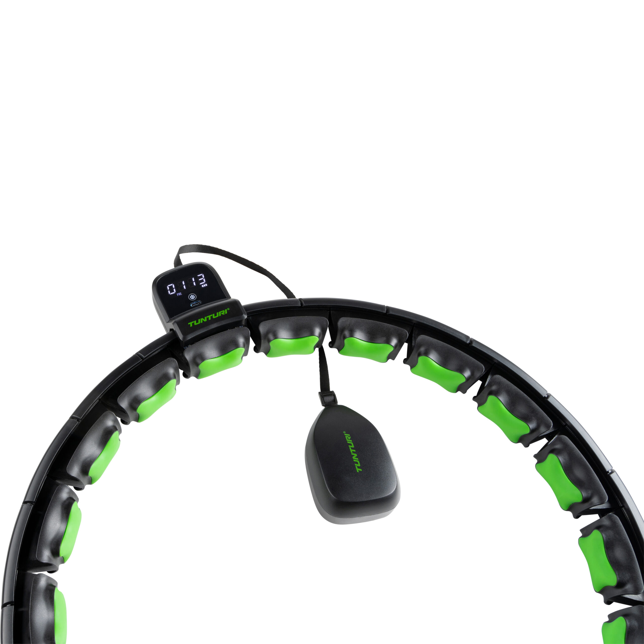 Tunturi Nieuw - Smart Adjustable Hula Hoop - Zwart Tunturi Nieuw - Smart Adjustable Hula Hoop - Zwart