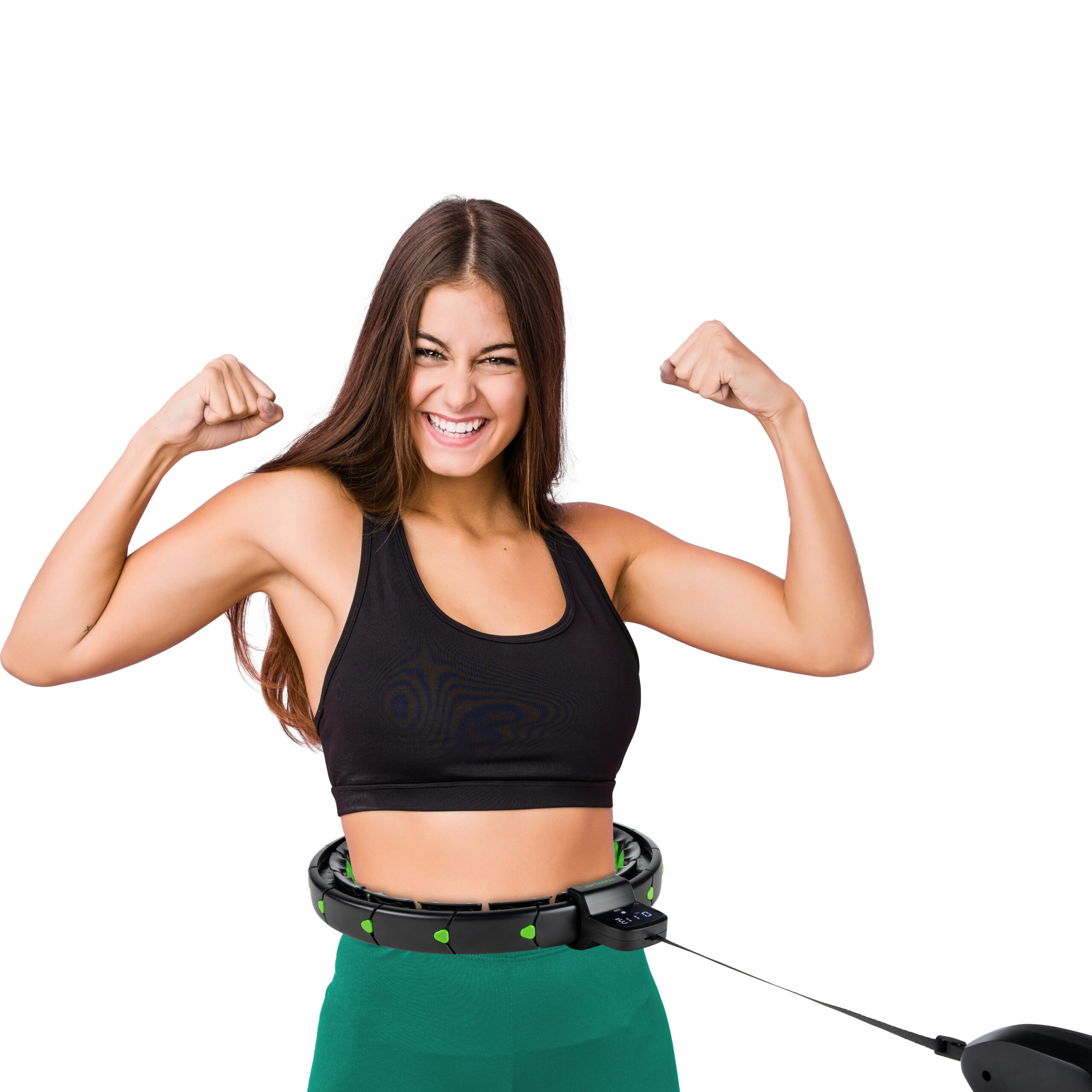 Tunturi Nieuw - Smart Adjustable Hula Hoop - Zwart Tunturi Nieuw - Smart Adjustable Hula Hoop - Zwart