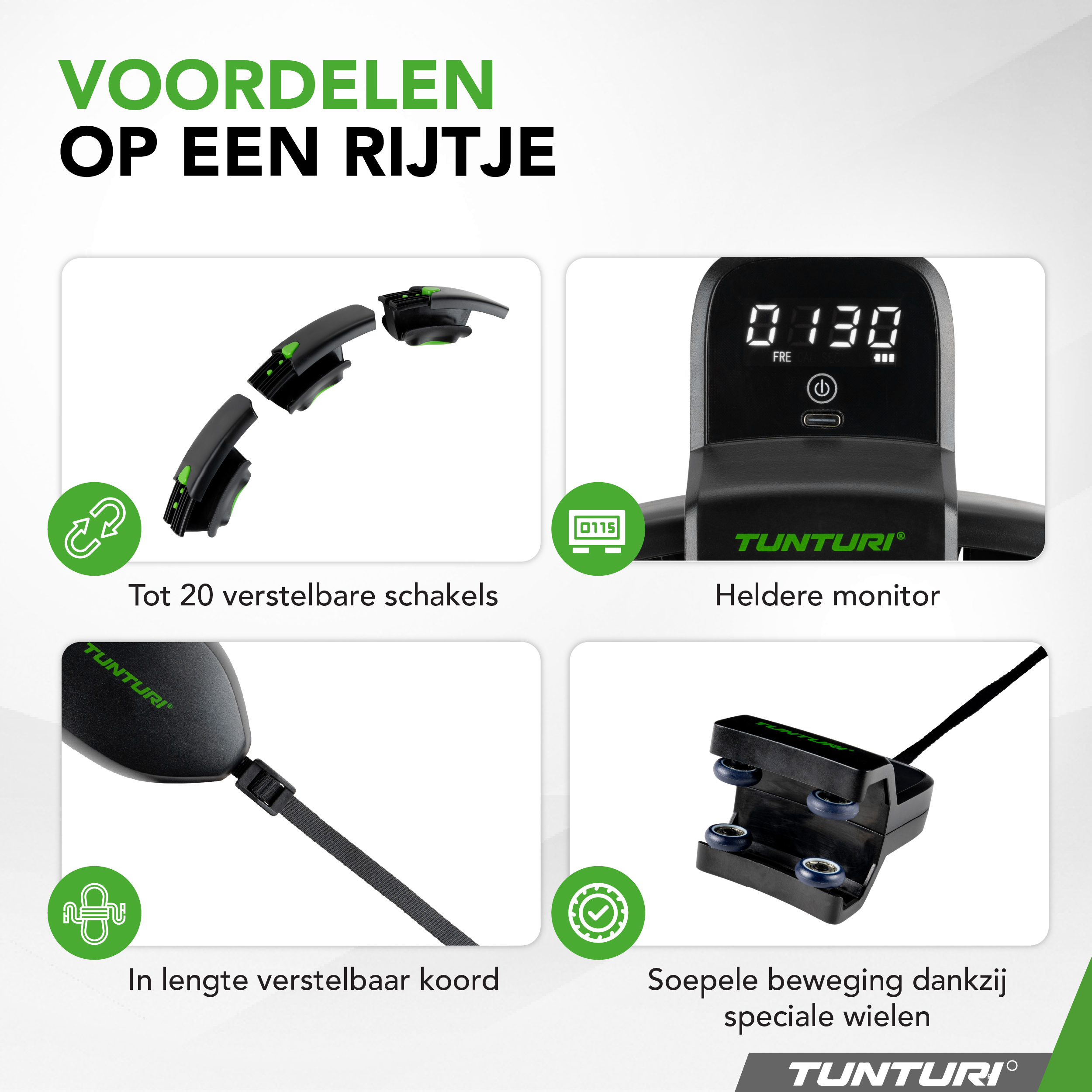 Tunturi Nieuw - Smart Adjustable Hula Hoop - Zwart Tunturi Nieuw - Smart Adjustable Hula Hoop - Zwart