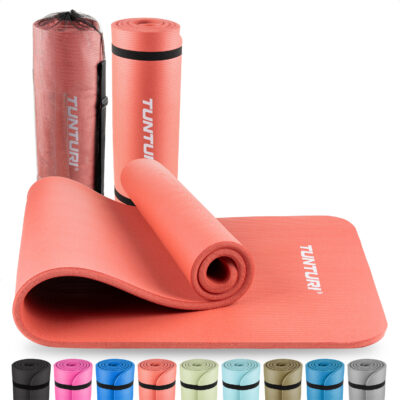 Tunturi Fitnessmat - NBR 180x60x1.5cm - Roze