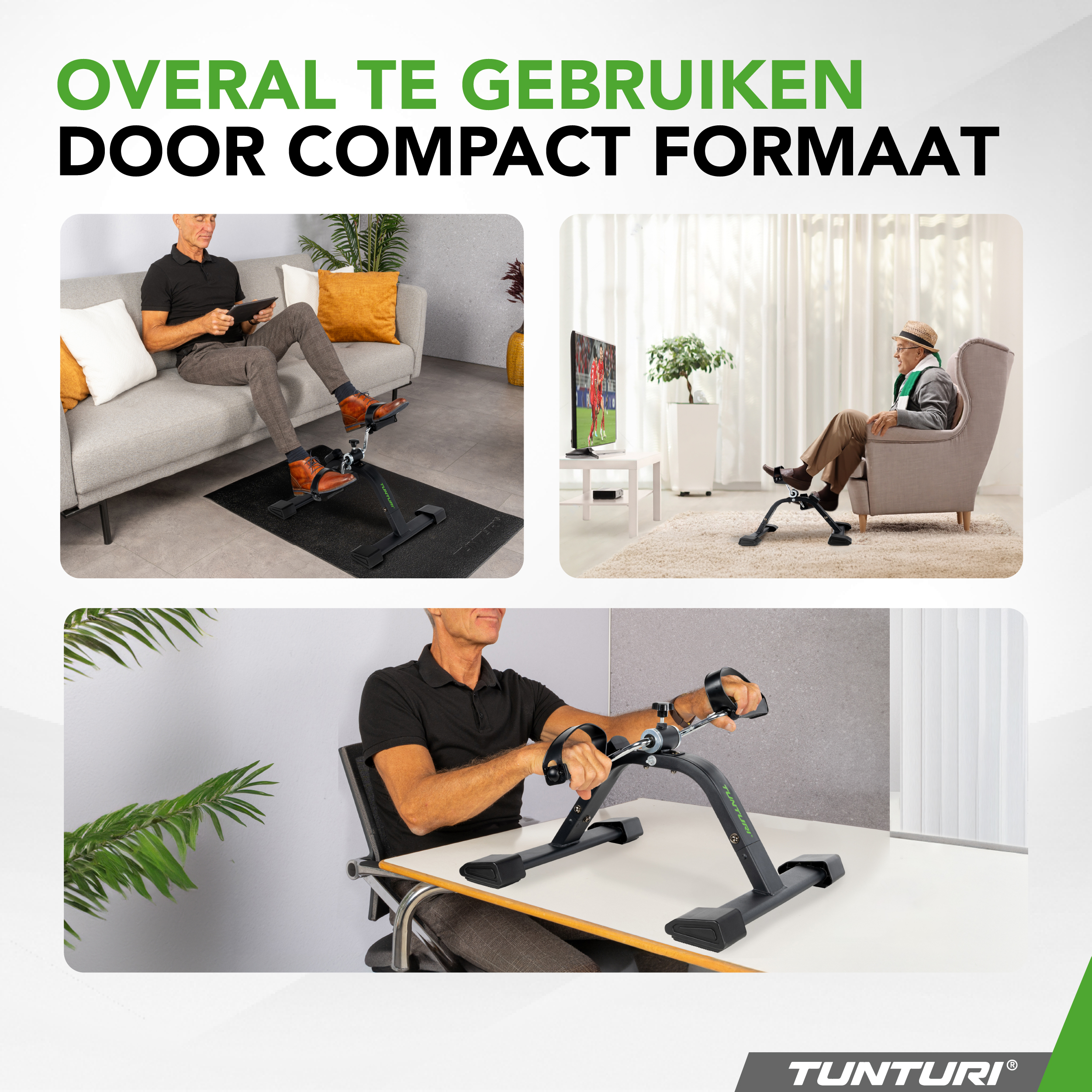 Tunturi Hometrainer - Mini Bike Pro - Zwart Tunturi Hometrainer - Mini Bike Pro - Zwart