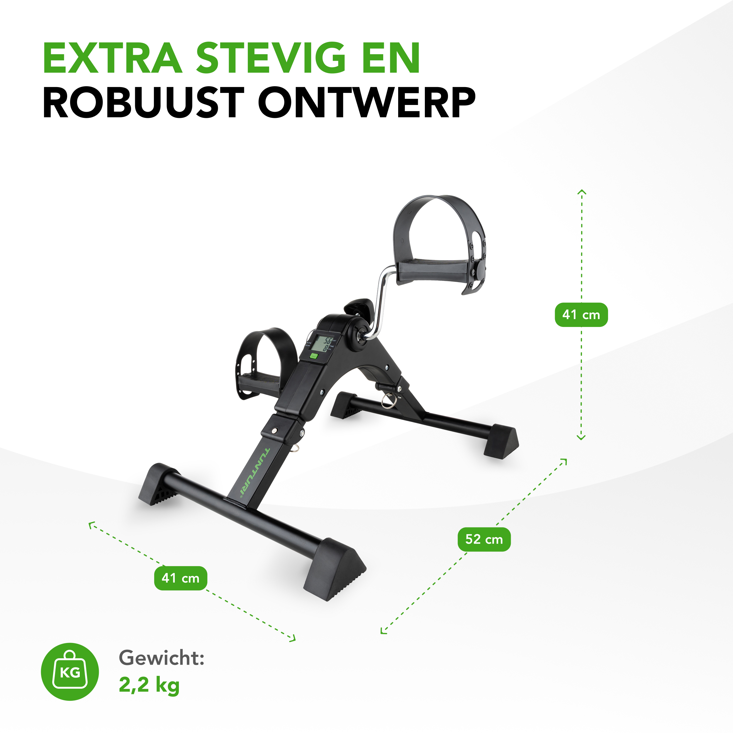 Tunturi Hometrainer - Mini Bike Foldable - Zwart Tunturi Hometrainer - Mini Bike Foldable - Zwart