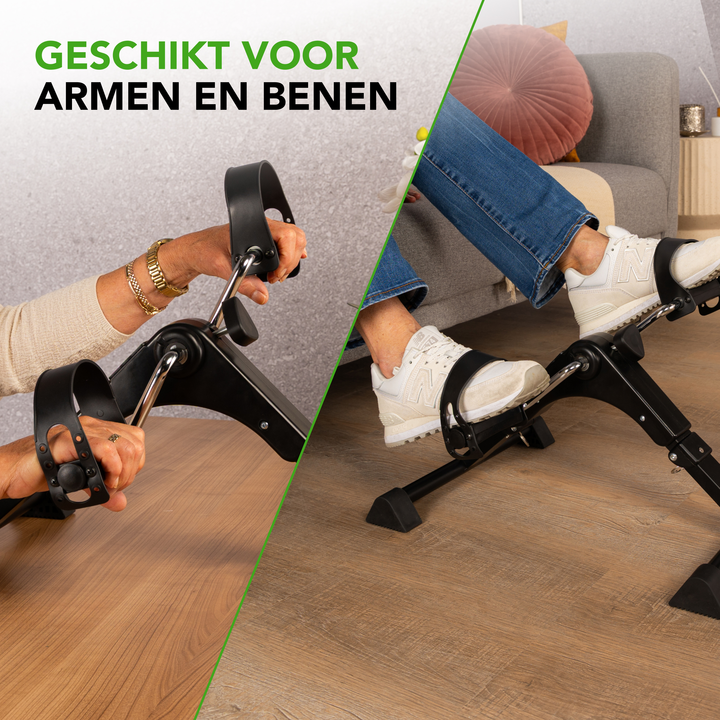 Tunturi Hometrainer - Mini Bike Foldable - Zwart Tunturi Hometrainer - Mini Bike Foldable - Zwart