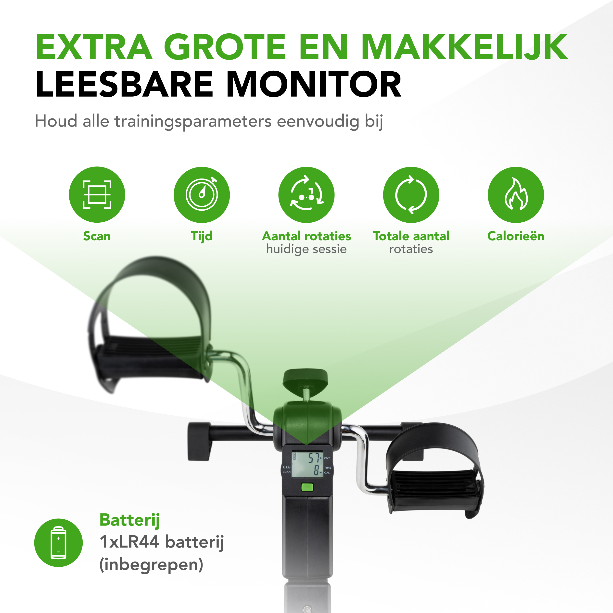 Tunturi Hometrainer - Mini Bike Foldable - Zwart Tunturi Hometrainer - Mini Bike Foldable - Zwart