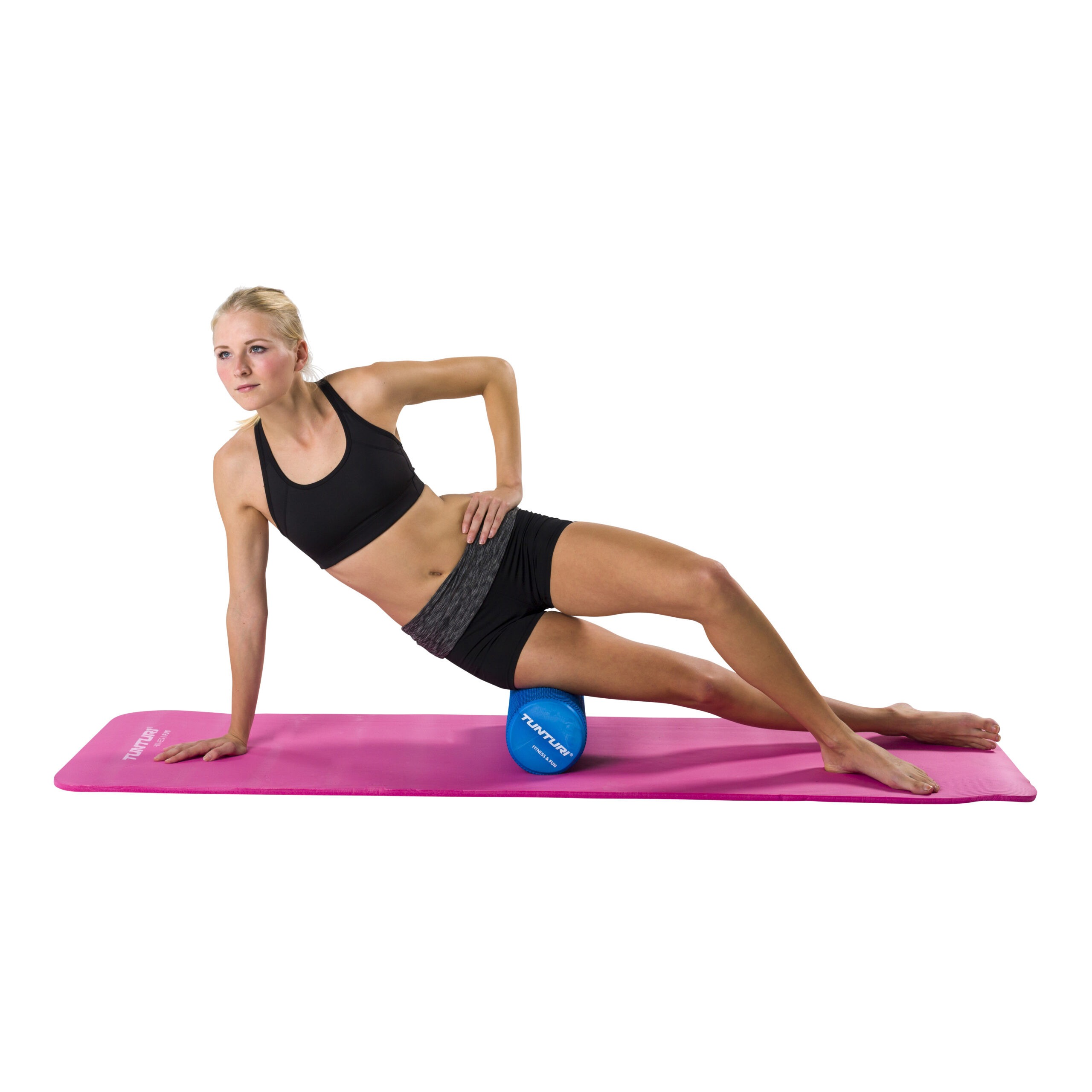 Tunturi Nieuw - Yoga Massage Roller 40 cm - Blauw Tunturi Nieuw - Yoga Massage Roller 40 cm - Blauw