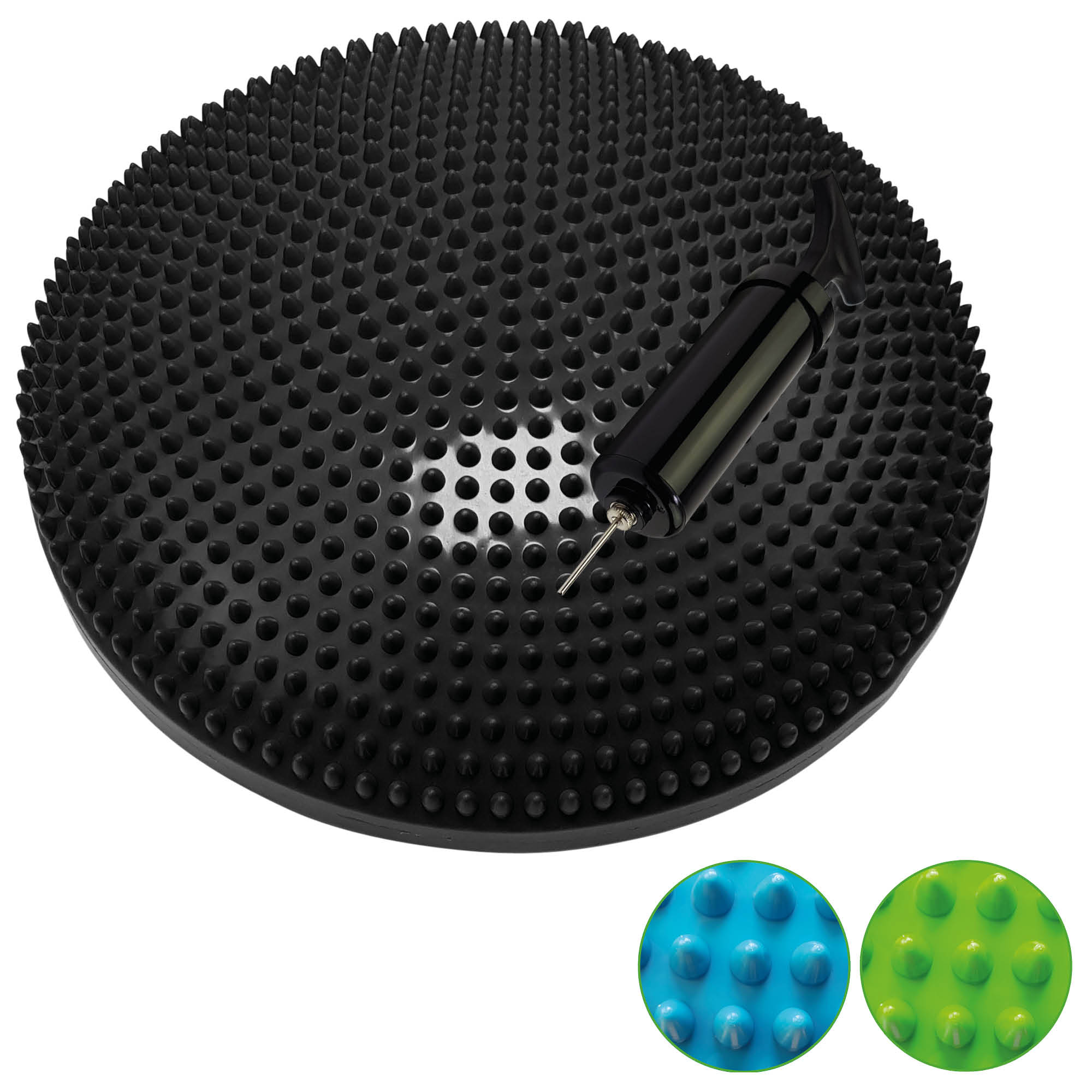 Tunturi Balanskussen - Air Stepper Pad - Zwart Tunturi Balanskussen - Air Stepper Pad - Zwart