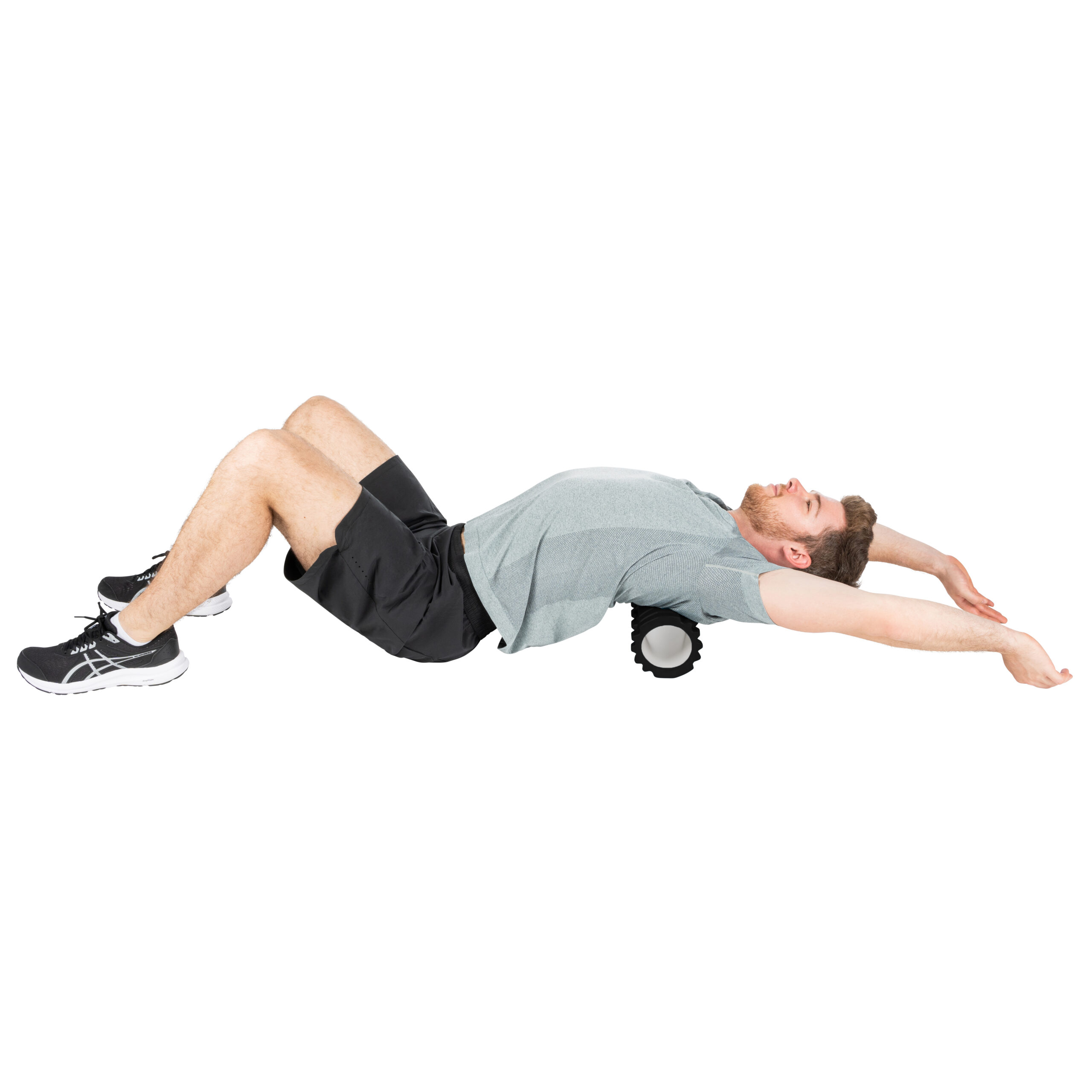 Tunturi Nieuw - Yoga Grid Foam Roller 33 cm - Zwart Tunturi Nieuw - Yoga Grid Foam Roller 33 cm - Zwart