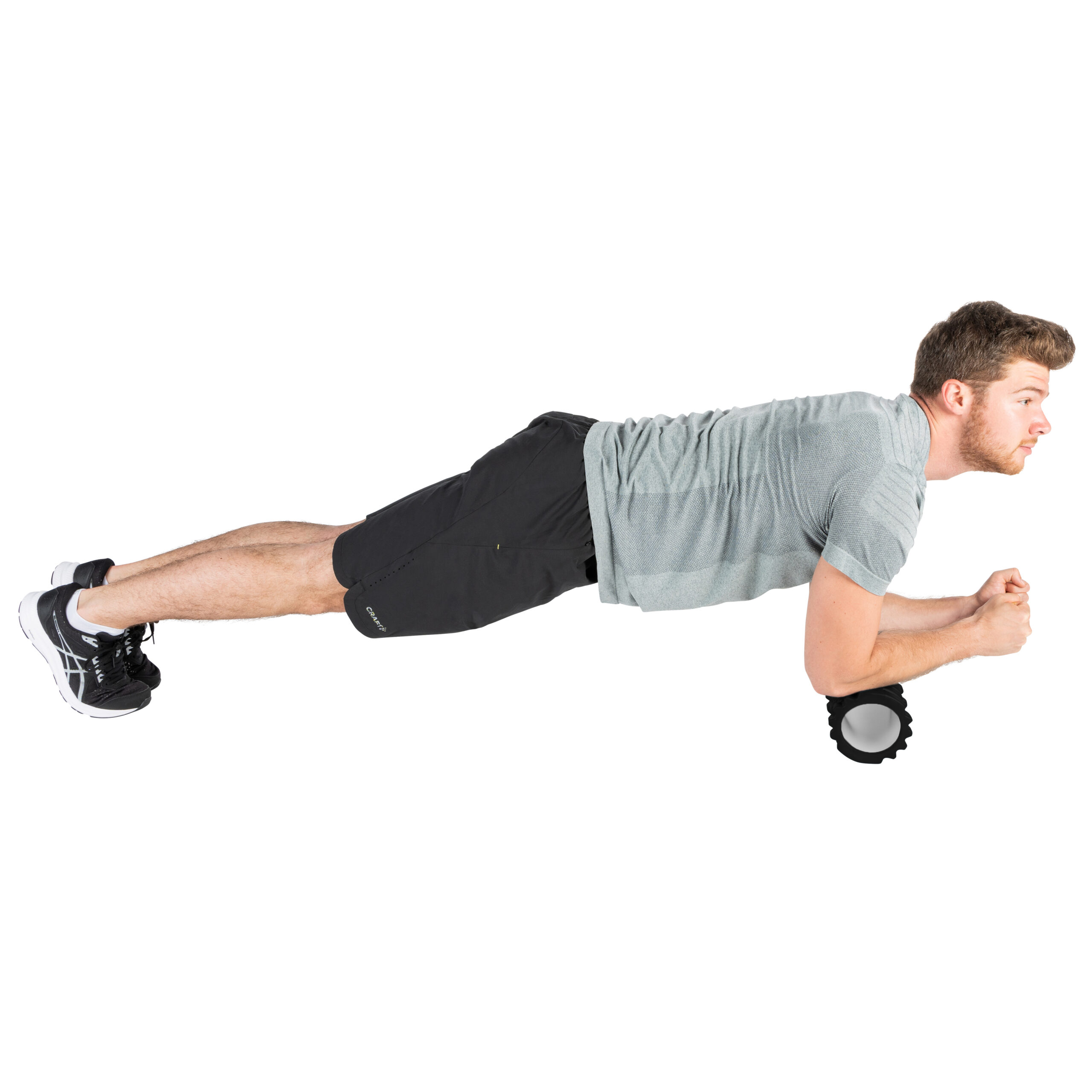 Tunturi Nieuw - Yoga Grid Foam Roller 33 cm - Zwart Tunturi Nieuw - Yoga Grid Foam Roller 33 cm - Zwart
