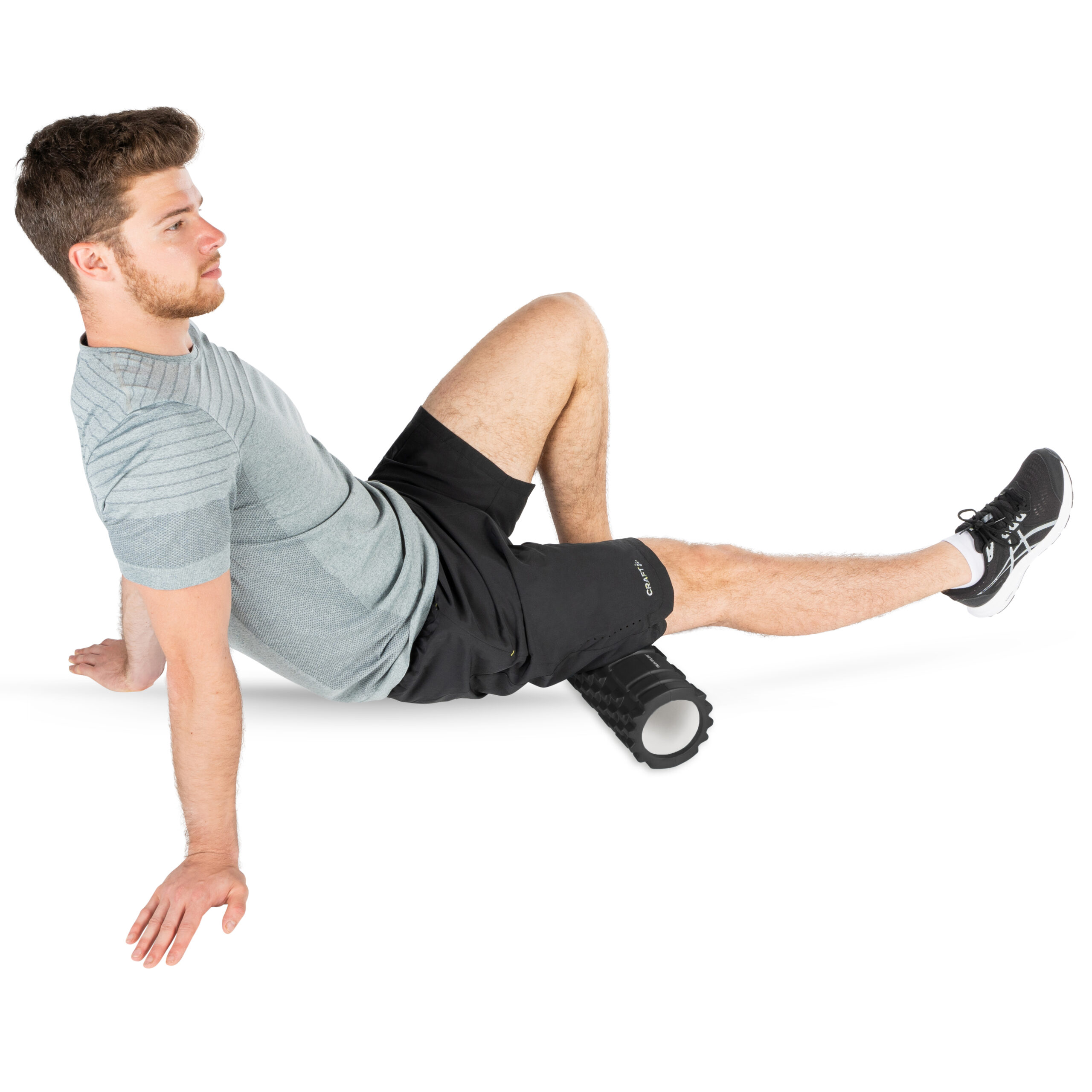 Tunturi Nieuw - Yoga Grid Foam Roller 33 cm - Zwart Tunturi Nieuw - Yoga Grid Foam Roller 33 cm - Zwart