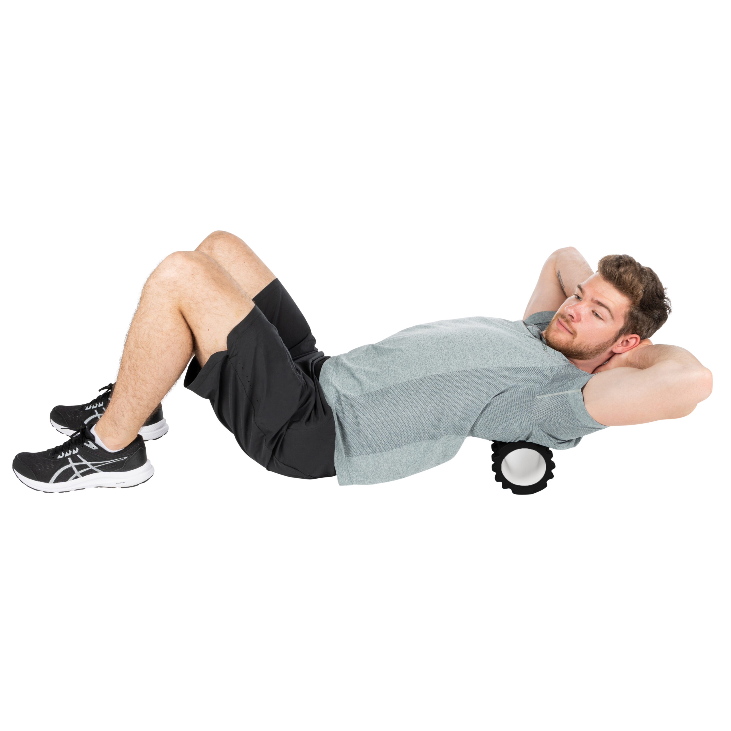 Tunturi Nieuw - Yoga Grid Foam Roller 33 cm - Zwart Tunturi Nieuw - Yoga Grid Foam Roller 33 cm - Zwart