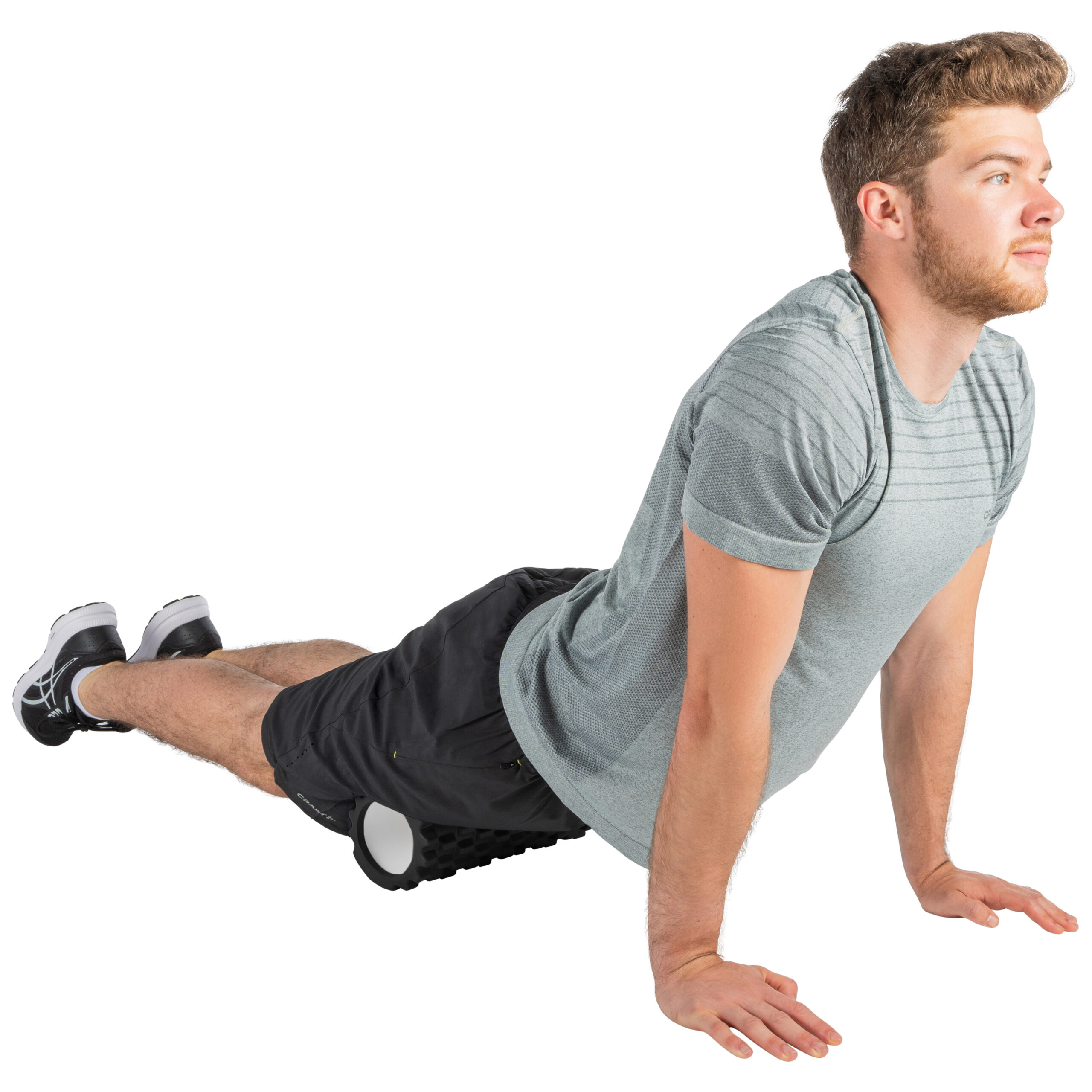 Tunturi Nieuw - Yoga Grid Foam Roller 33 cm - Zwart Tunturi Nieuw - Yoga Grid Foam Roller 33 cm - Zwart