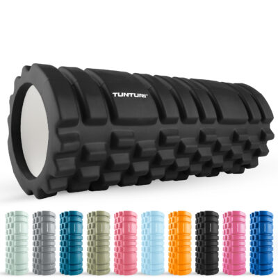 Tunturi Nieuw - Yoga Grid Foam Roller 33 cm - Zwart Tunturi Nieuw - Yoga Grid Foam Roller 33 cm - Zwart