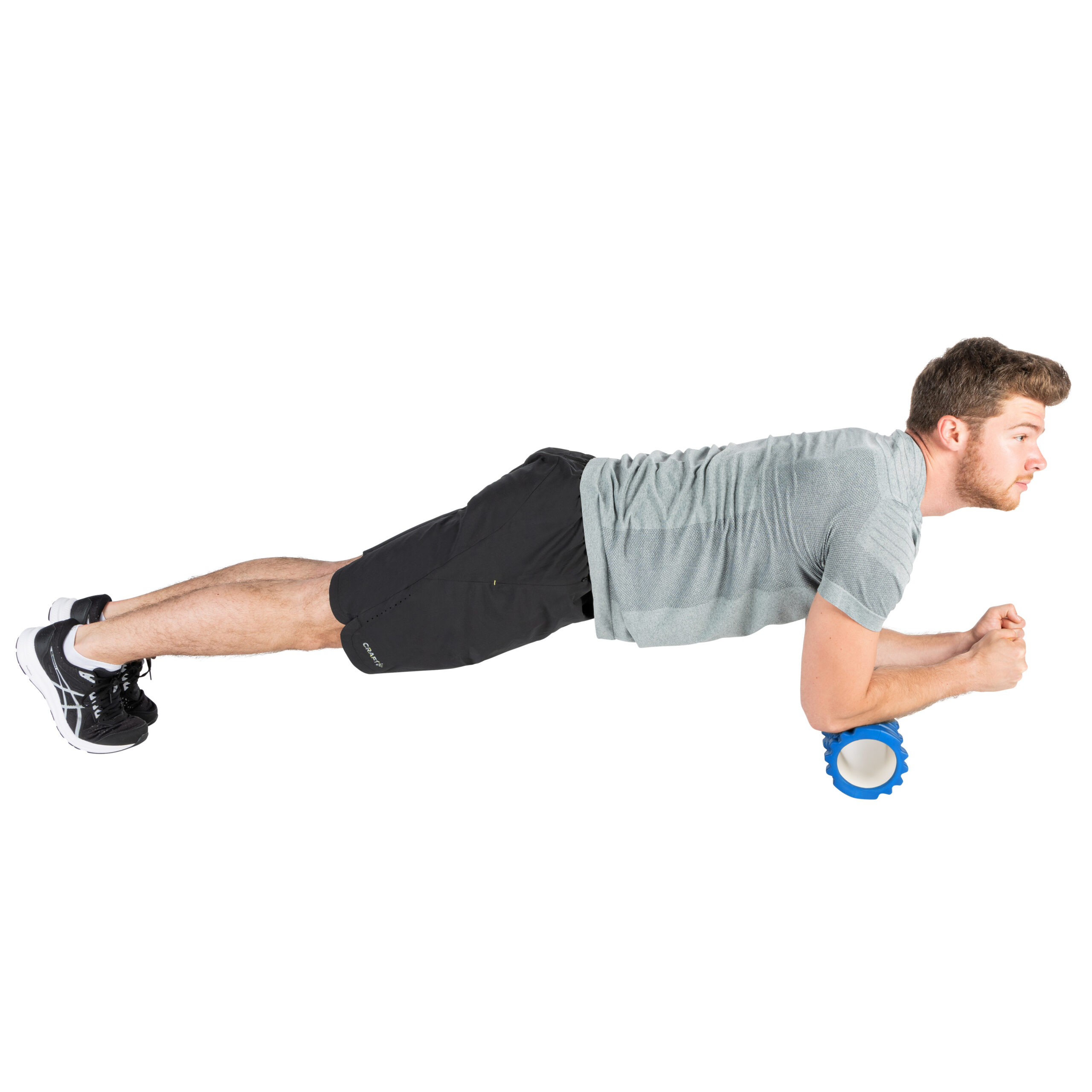 Tunturi Nieuw - Yoga Grid Foam Roller 33 cm - Blauw Tunturi Nieuw - Yoga Grid Foam Roller 33 cm - Blauw