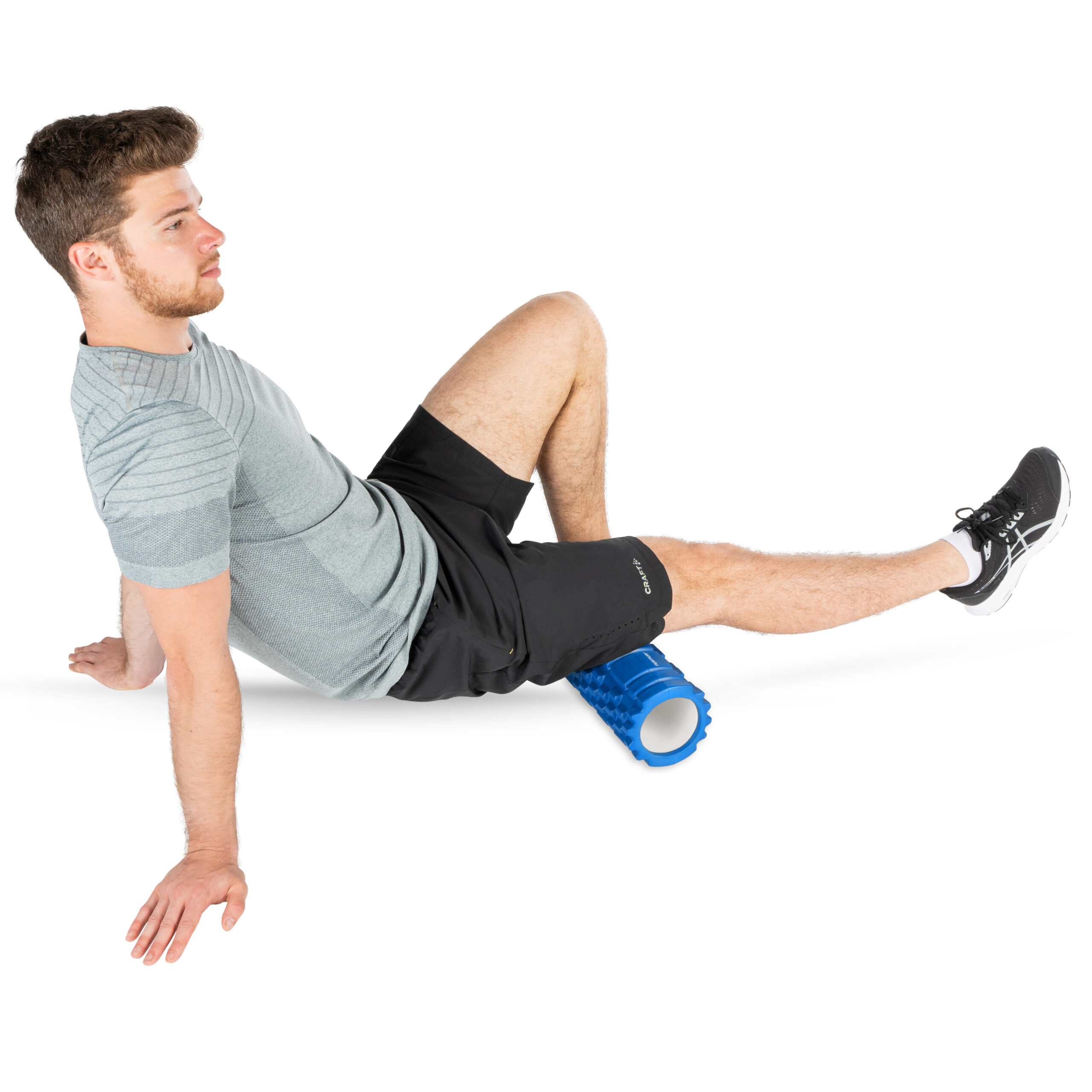Tunturi Nieuw - Yoga Grid Foam Roller 33 cm - Blauw Tunturi Nieuw - Yoga Grid Foam Roller 33 cm - Blauw