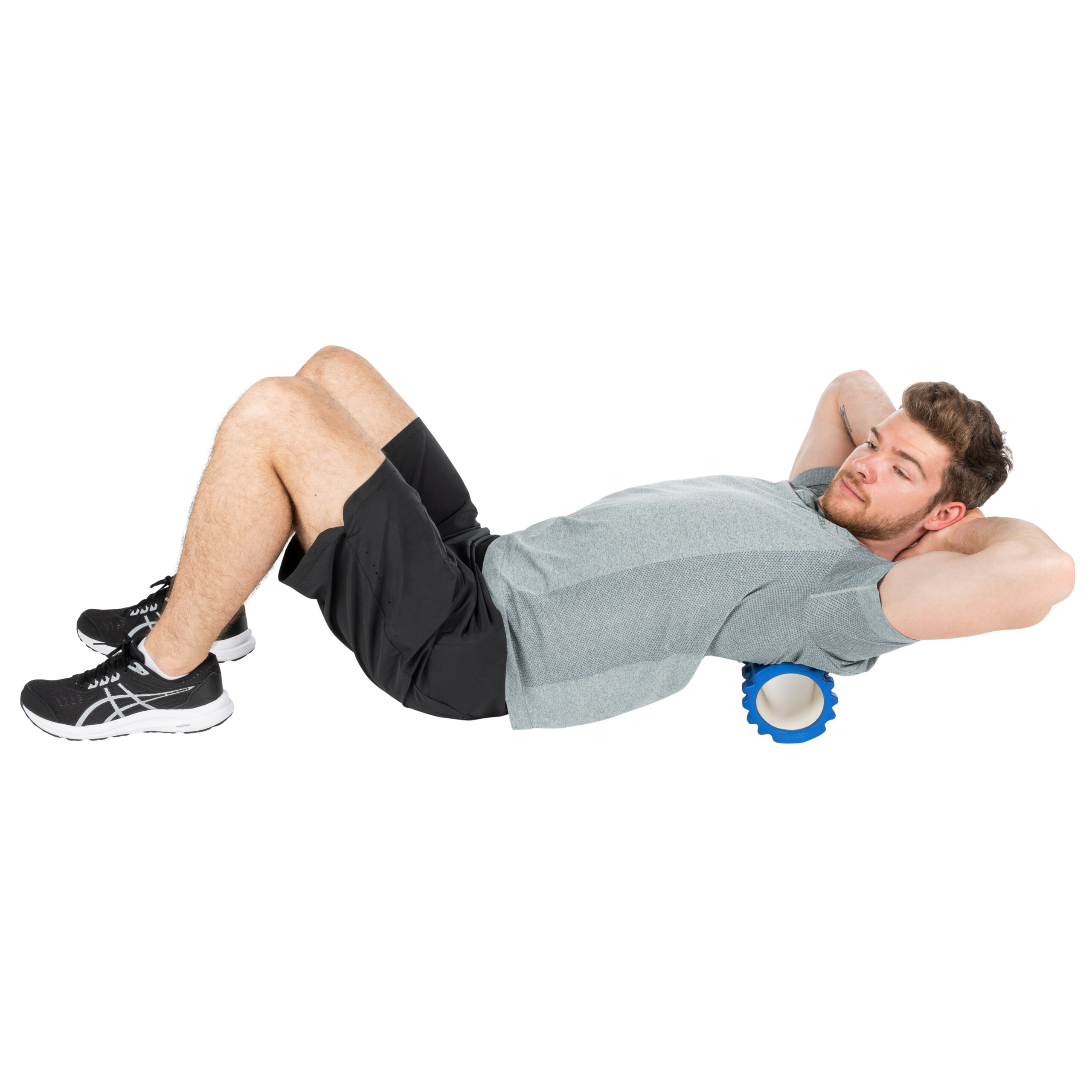 Tunturi Nieuw - Yoga Grid Foam Roller 33 cm - Blauw Tunturi Nieuw - Yoga Grid Foam Roller 33 cm - Blauw