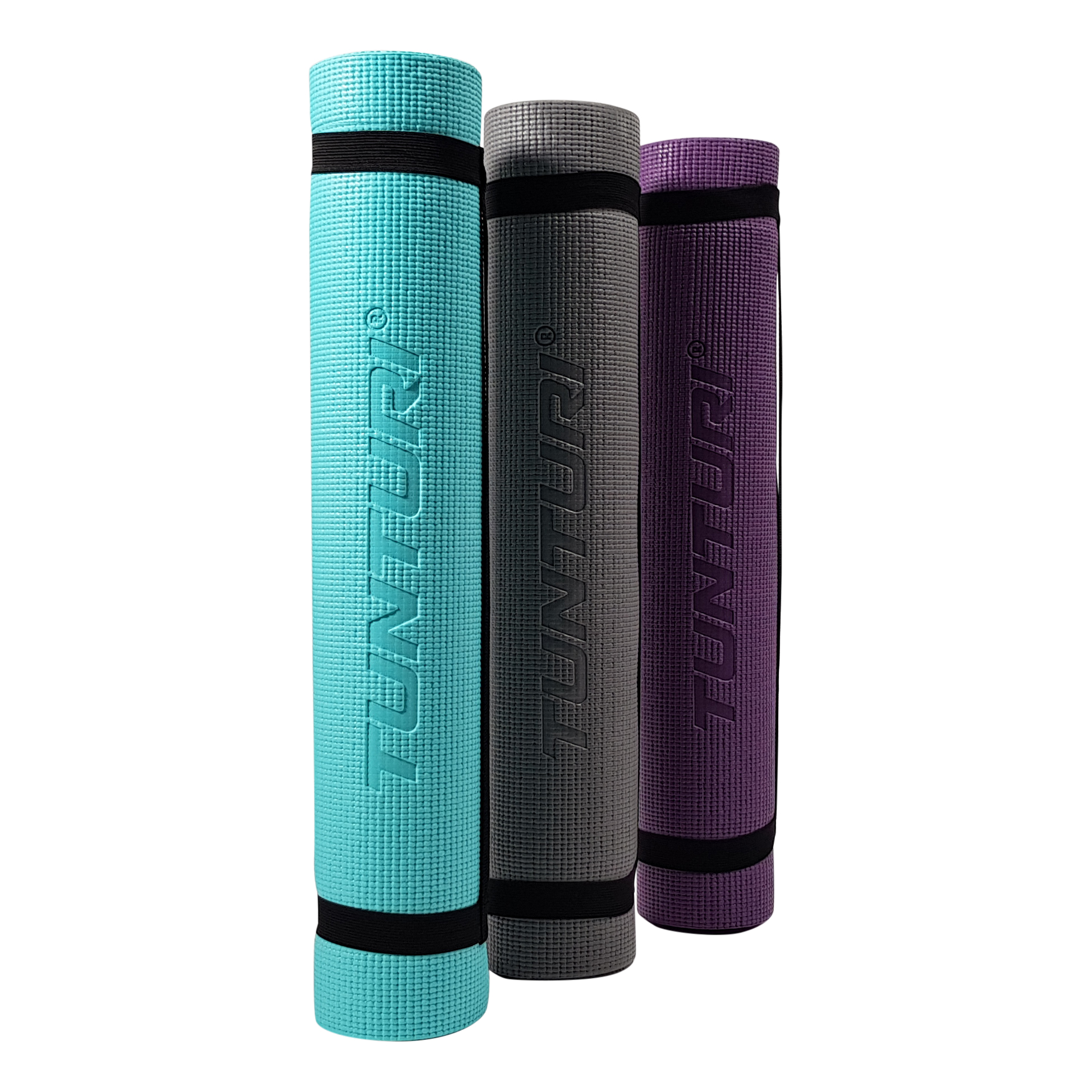 Tunturi Yogamat - PVC Yogamat 4mm - Turquoise Tunturi Yogamat - PVC Yogamat 4mm - Turquoise