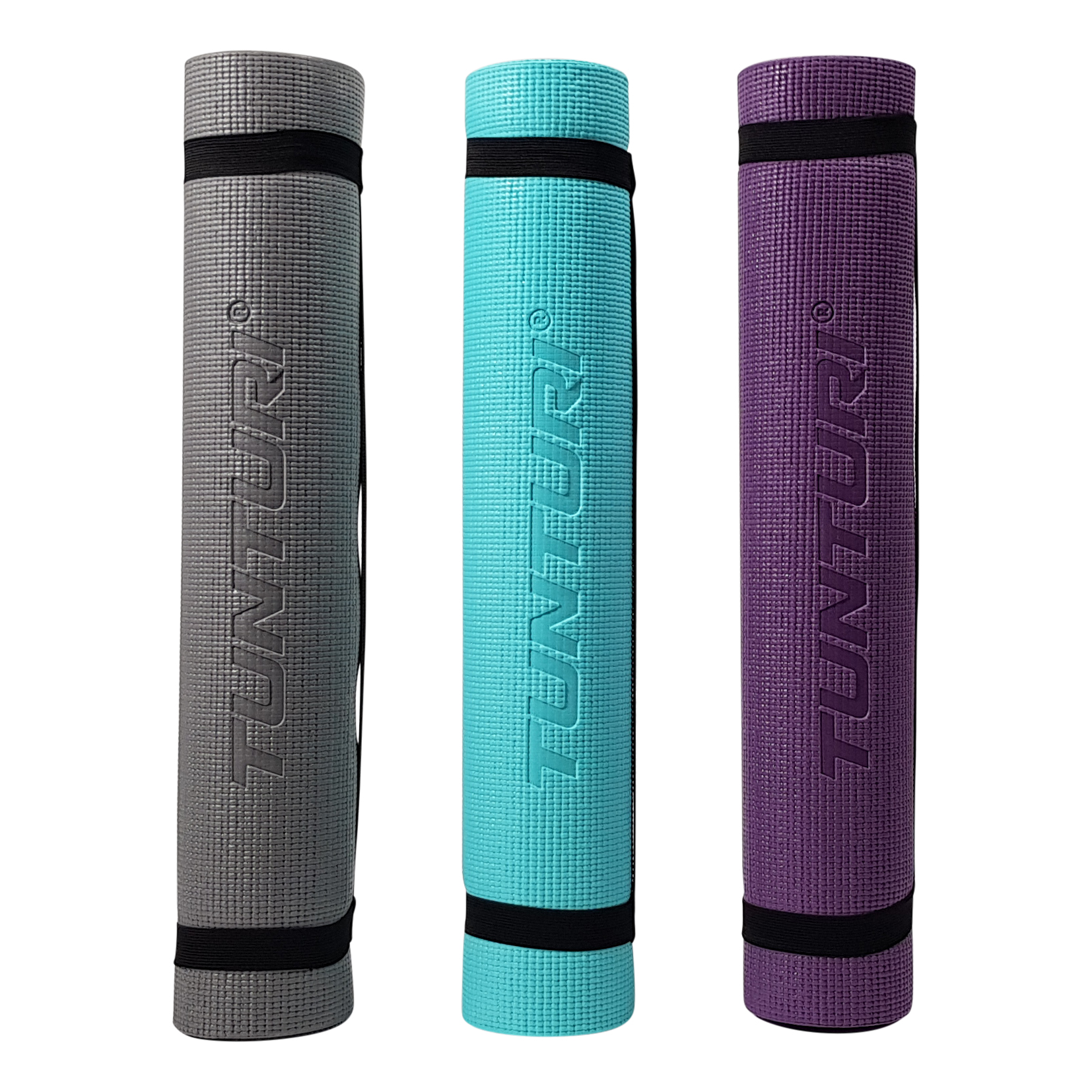 Tunturi Yogamat - PVC Yogamat 4mm - Turquoise Tunturi Yogamat - PVC Yogamat 4mm - Turquoise