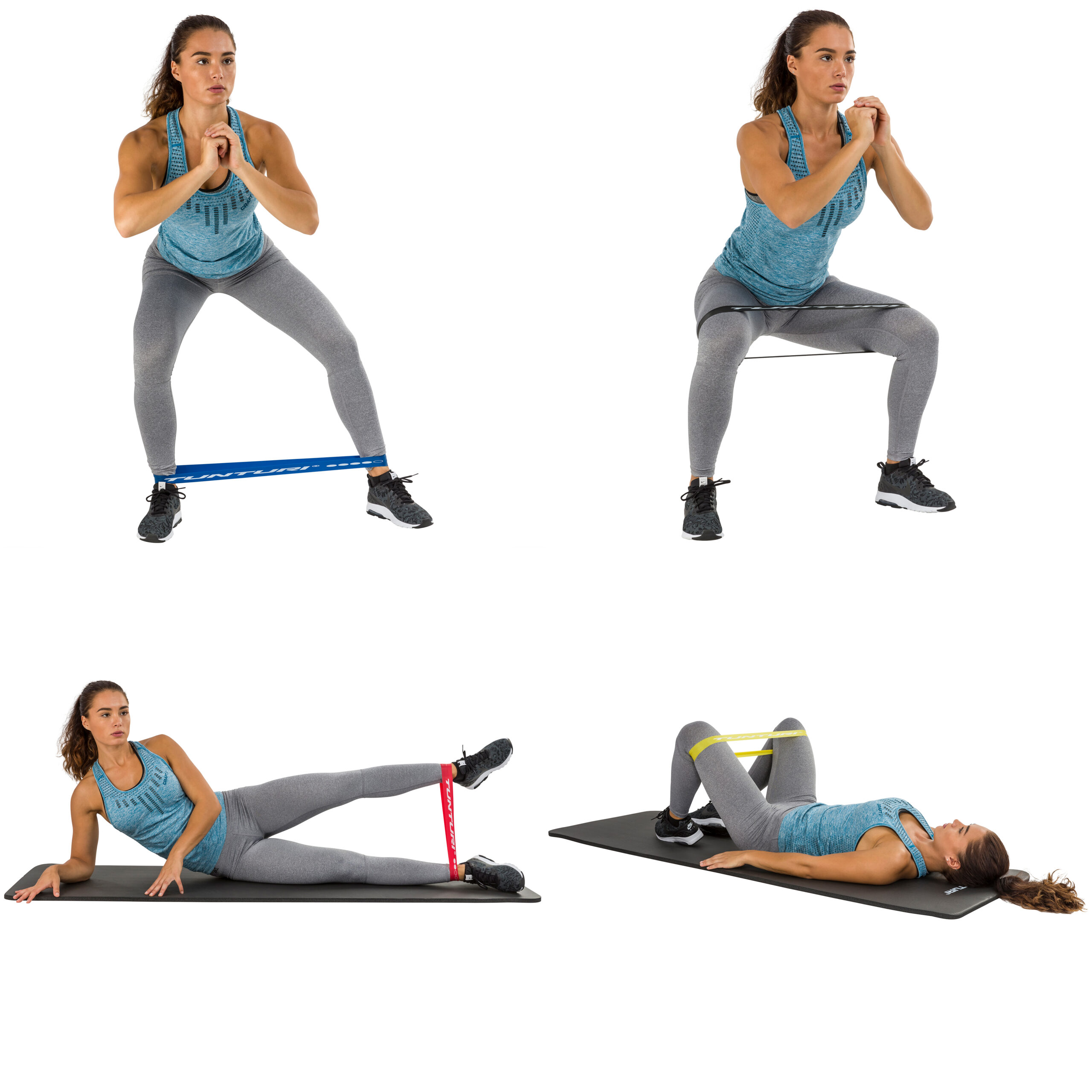 Tunturi Nieuw - Resistance & Core Sliders Set - Rood Tunturi Nieuw - Resistance & Core Sliders Set - Rood