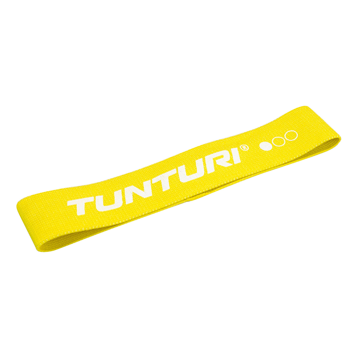 Tunturi Weerstandsband - Textile Resistance Band Light - Geel