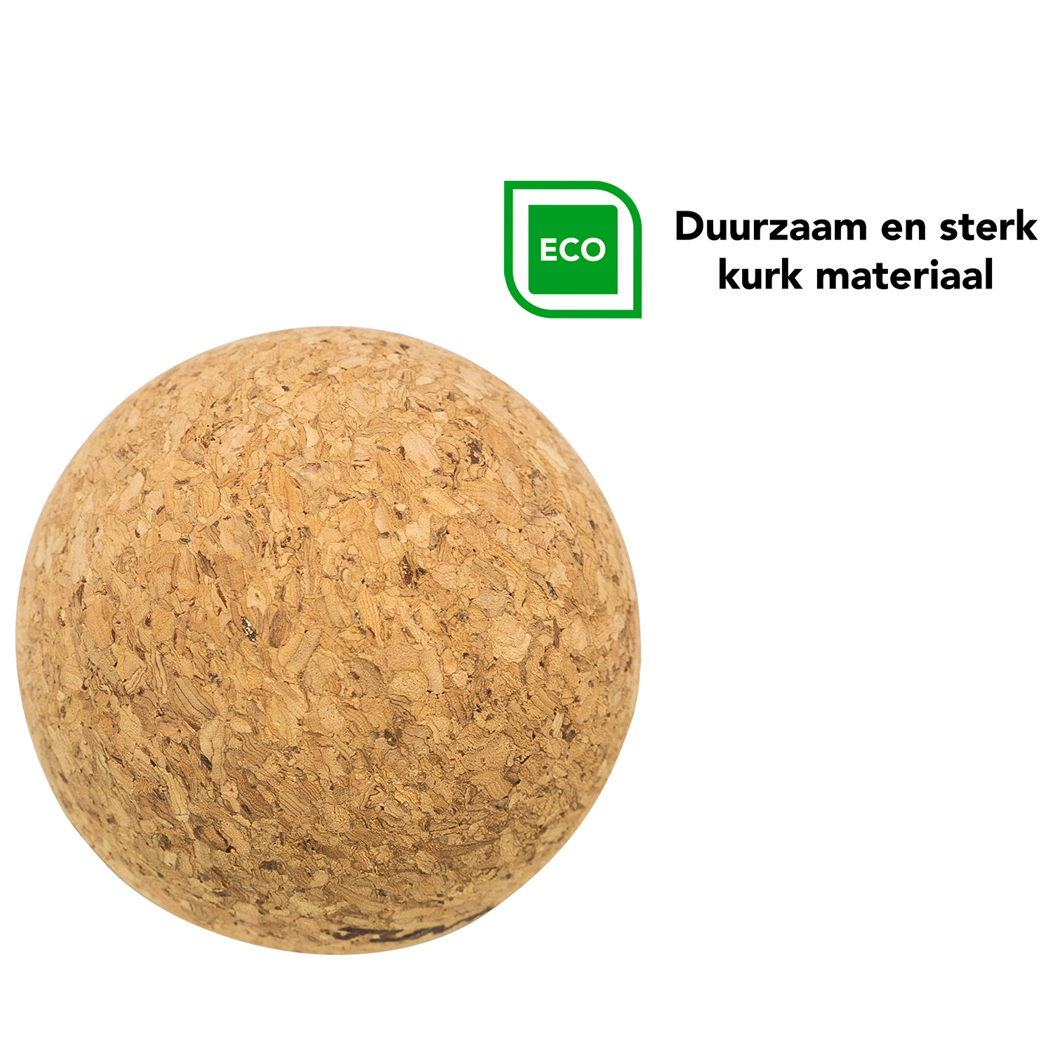 Tunturi Nieuw - Massage Ball Set - Kurk Tunturi Nieuw - Massage Ball Set - Kurk
