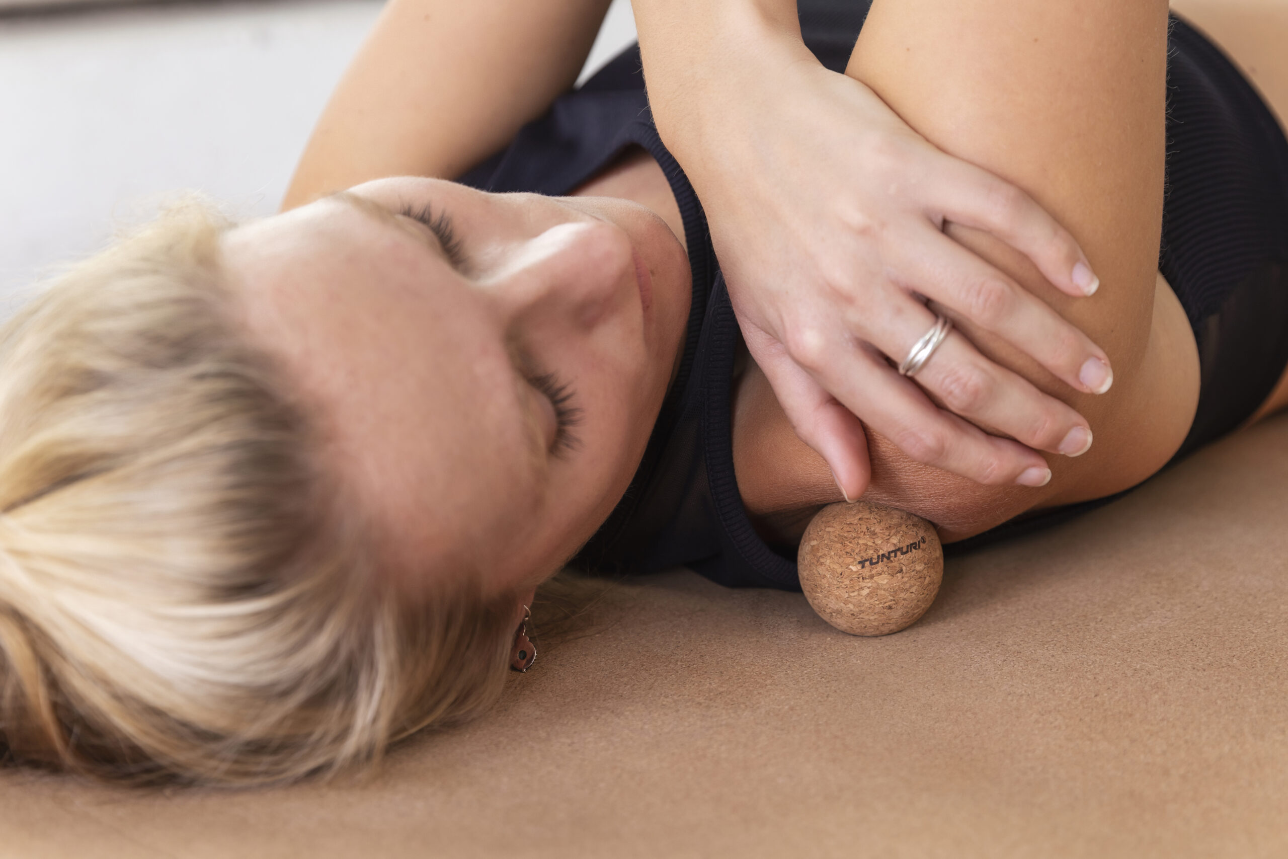 Tunturi Nieuw - Massage Ball Set - Kurk Tunturi Nieuw - Massage Ball Set - Kurk
