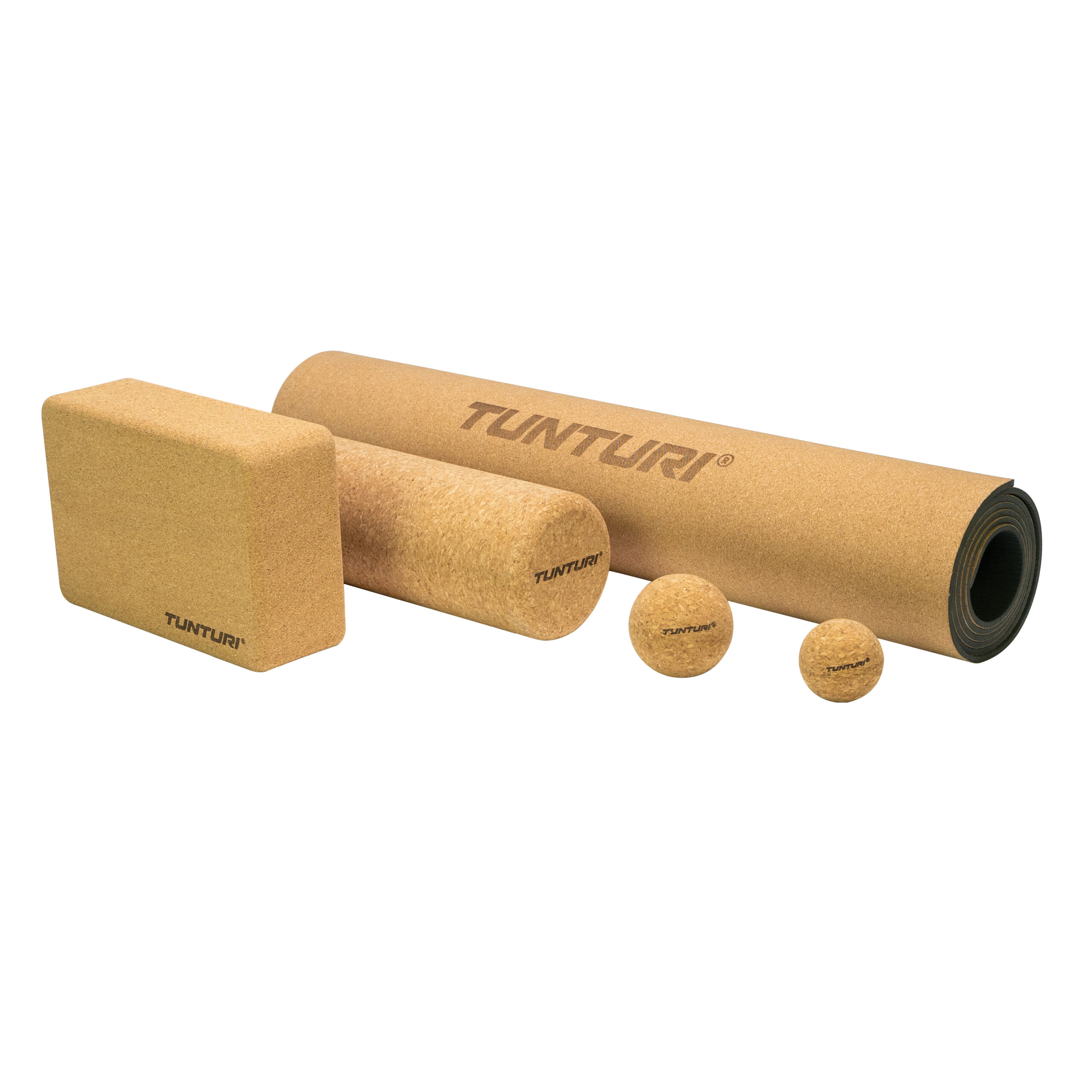Tunturi Nieuw - Cork Massage Roller 30cm - Kurk Tunturi Nieuw - Cork Massage Roller 30cm - Kurk