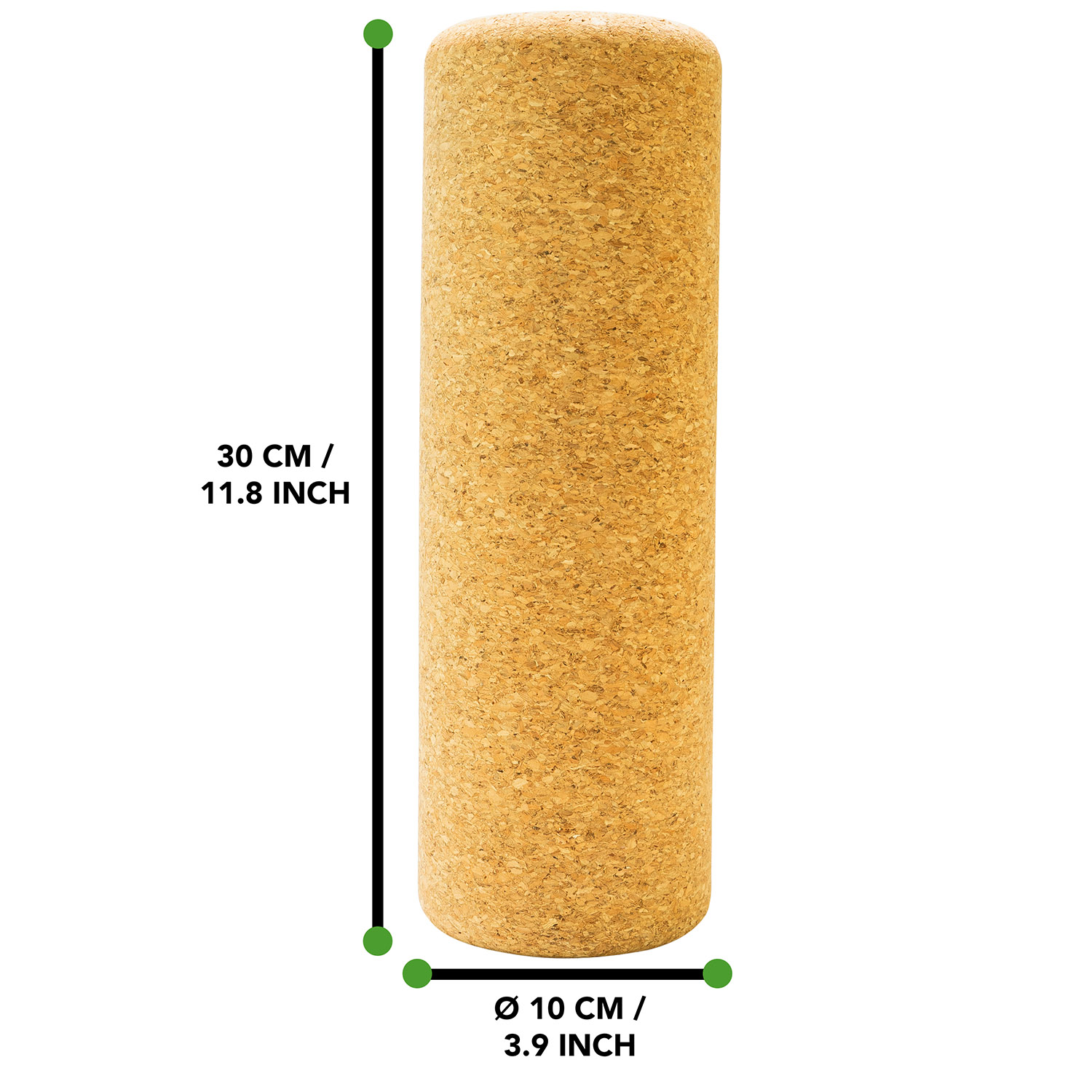 Tunturi Nieuw - Cork Massage Roller 30cm - Kurk Tunturi Nieuw - Cork Massage Roller 30cm - Kurk