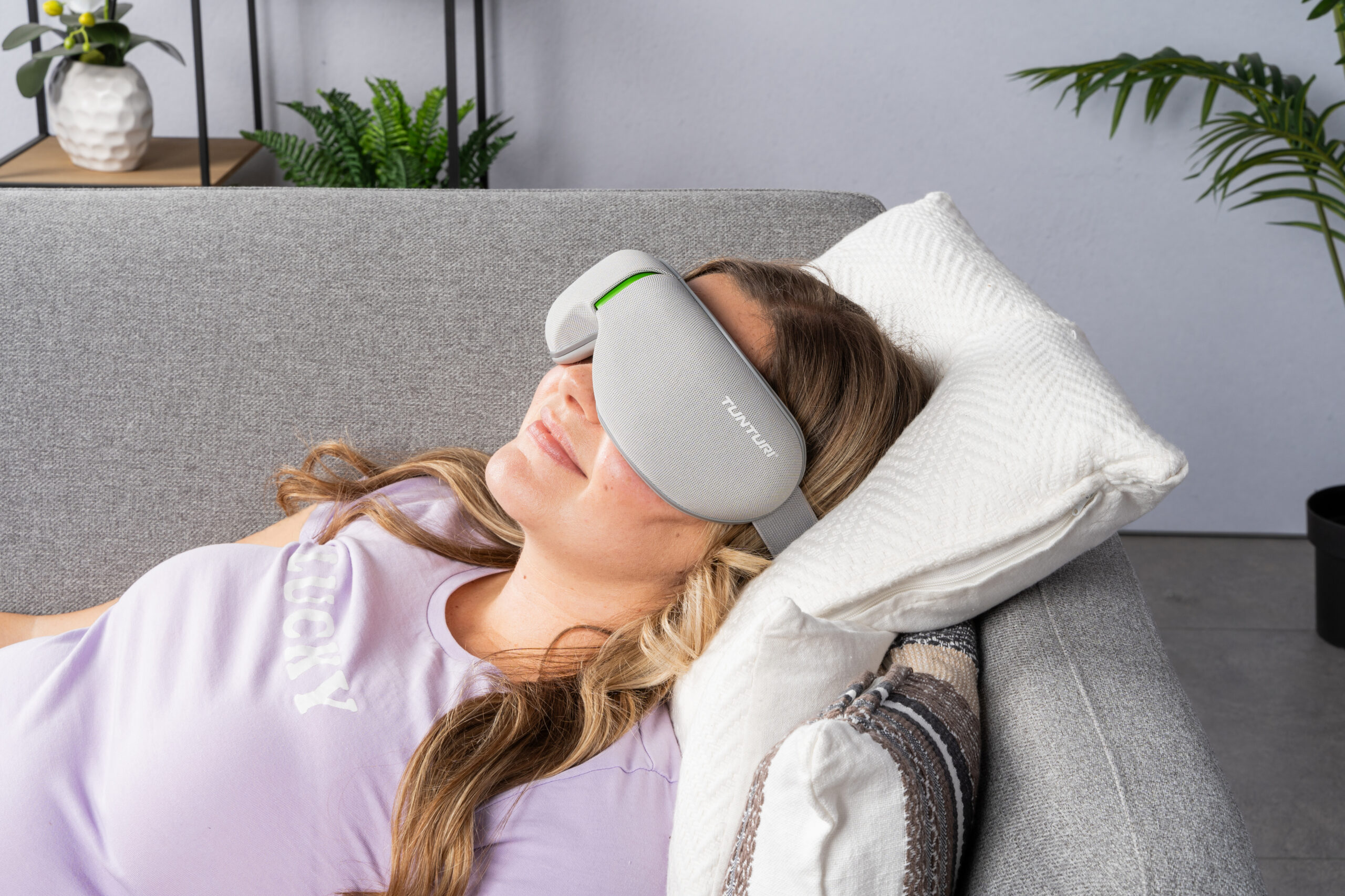 Tunturi - Eye Massager EM50 - Groen Tunturi - Eye Massager EM50 - Groen