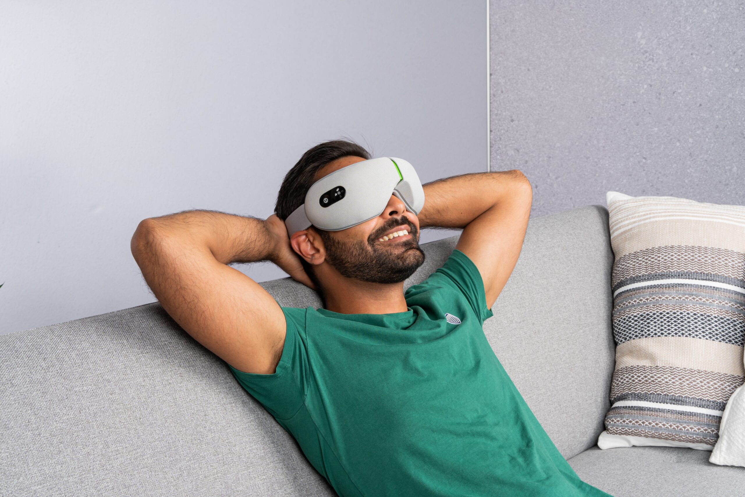 Tunturi - Eye Massager EM50 - Groen Tunturi - Eye Massager EM50 - Groen