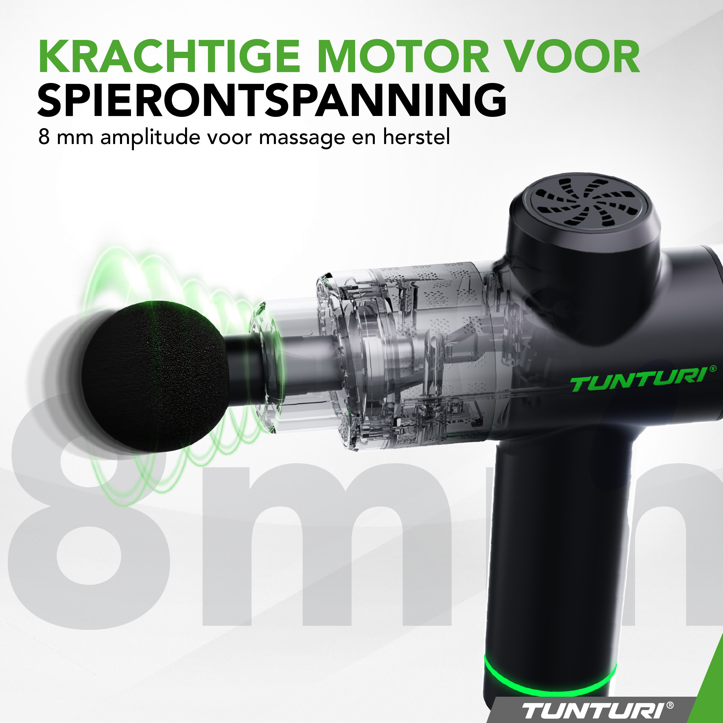 Tunturi Massage Apparaat - MG40 - Zwart Tunturi Massage Apparaat - MG40 - Zwart