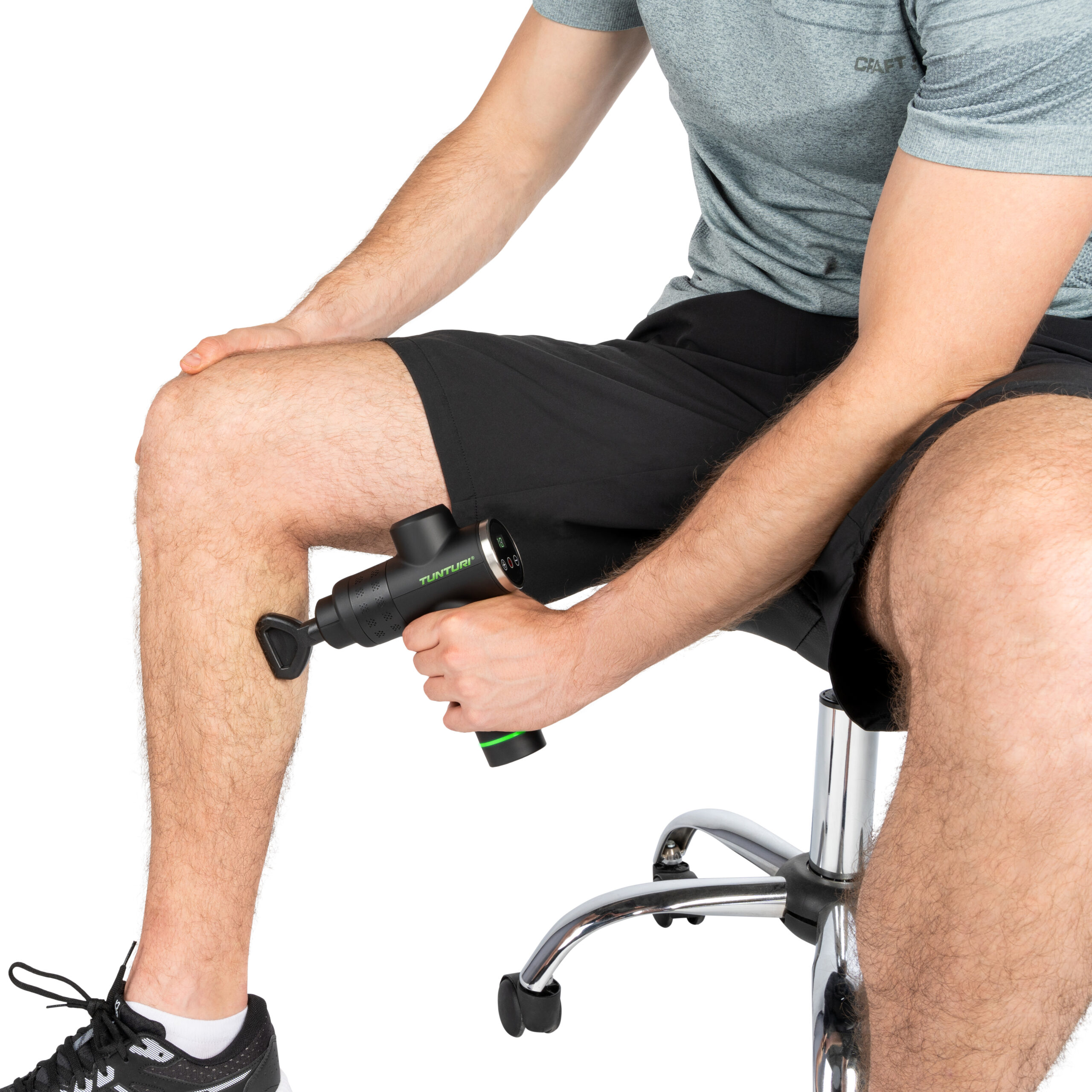 Tunturi Massage Apparaat - MG40 - Zwart Tunturi Massage Apparaat - MG40 - Zwart