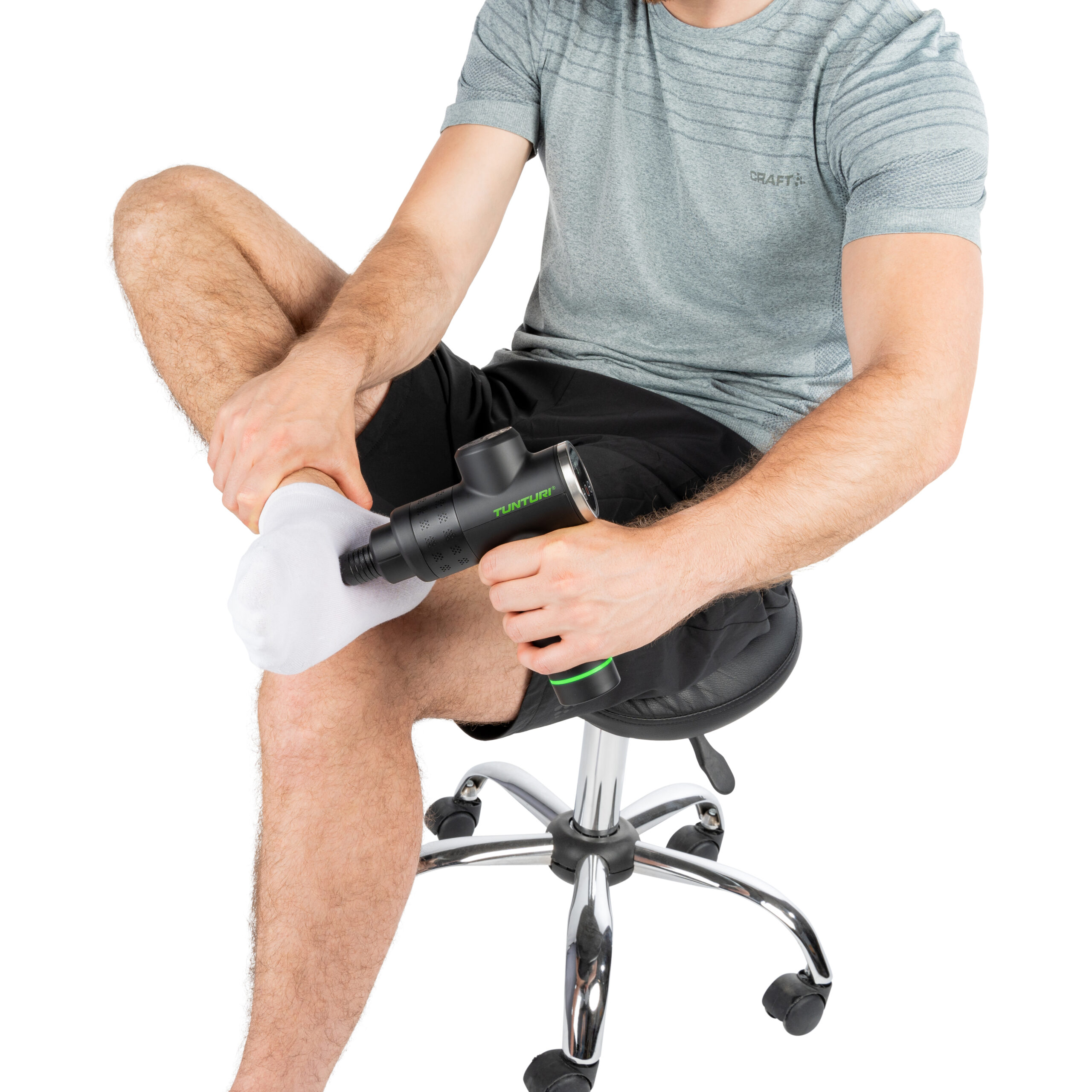 Tunturi Massage Apparaat - MG40 - Zwart Tunturi Massage Apparaat - MG40 - Zwart