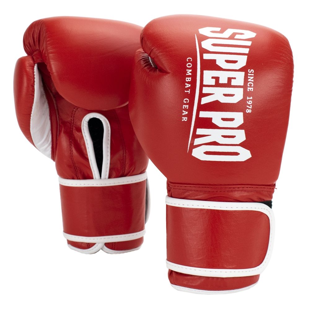 Super Pro Combat Gear Wedstrijdhandschoen - Winner - Rood / Wit Super Pro Combat Gear Wedstrijdhandschoen - Winner - Rood / Wit