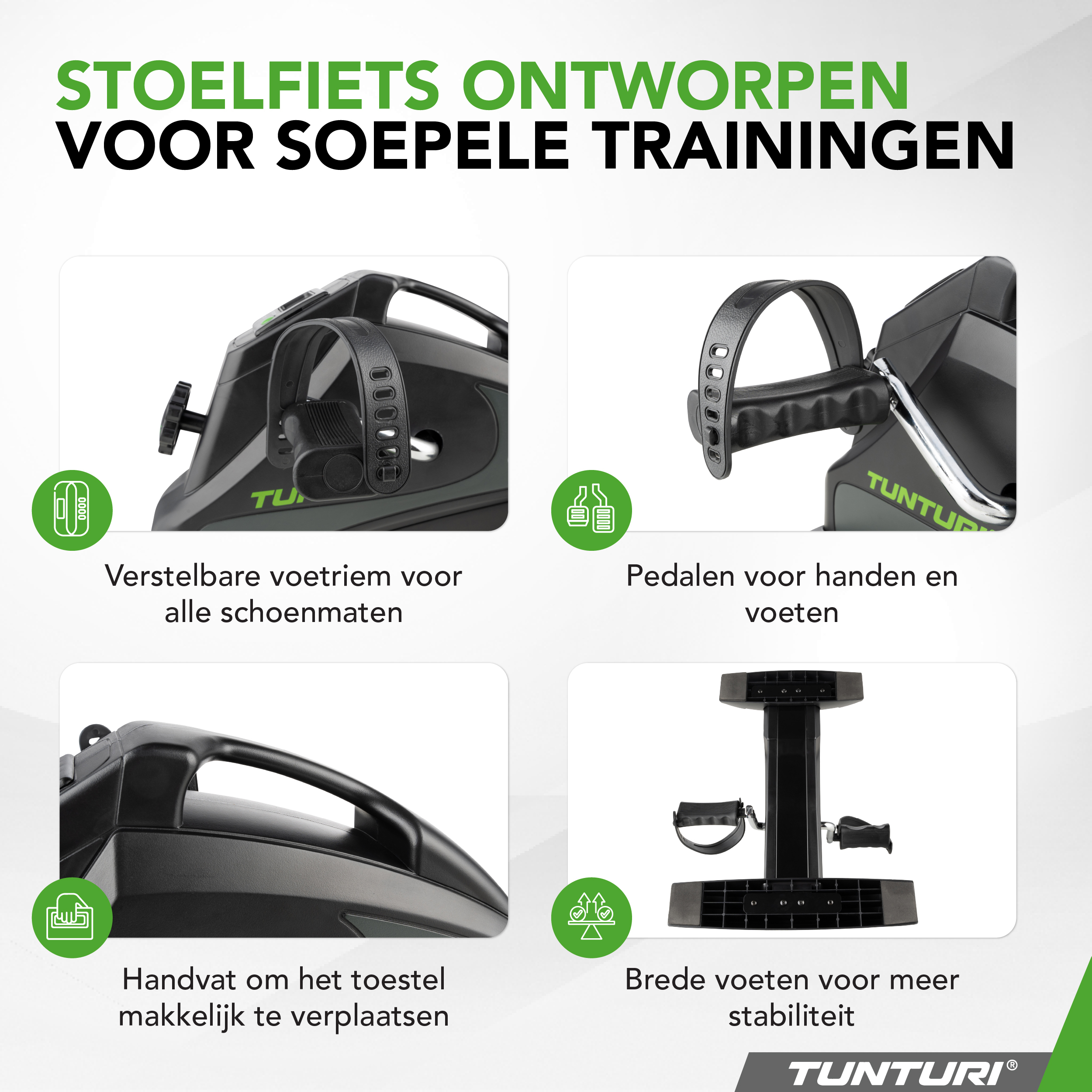 Tunturi Hometrainer - Cardio Fit M30 - Zwart Tunturi Hometrainer - Cardio Fit M30 - Zwart