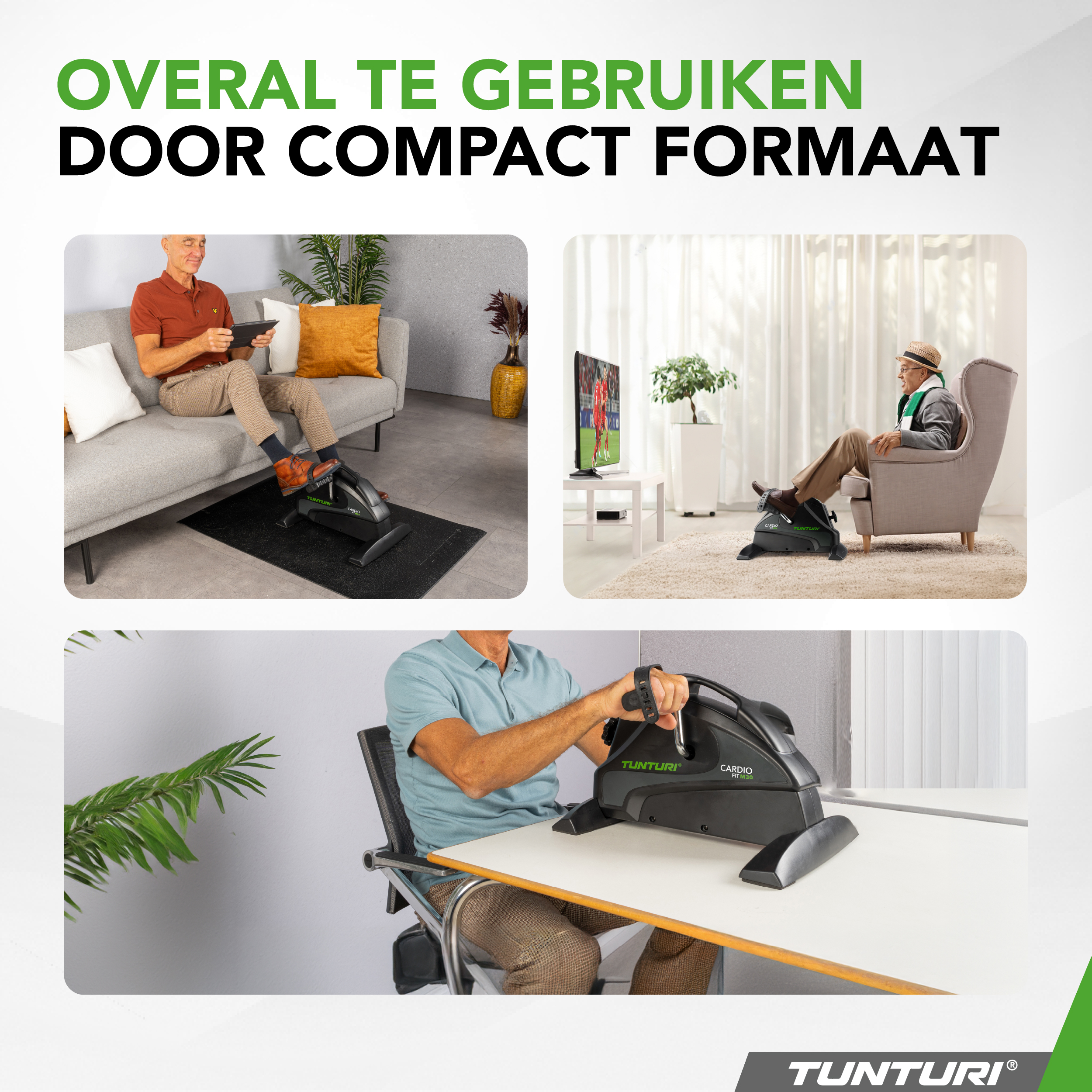 Tunturi Hometrainer - Cardio Fit M30 - Zwart Tunturi Hometrainer - Cardio Fit M30 - Zwart