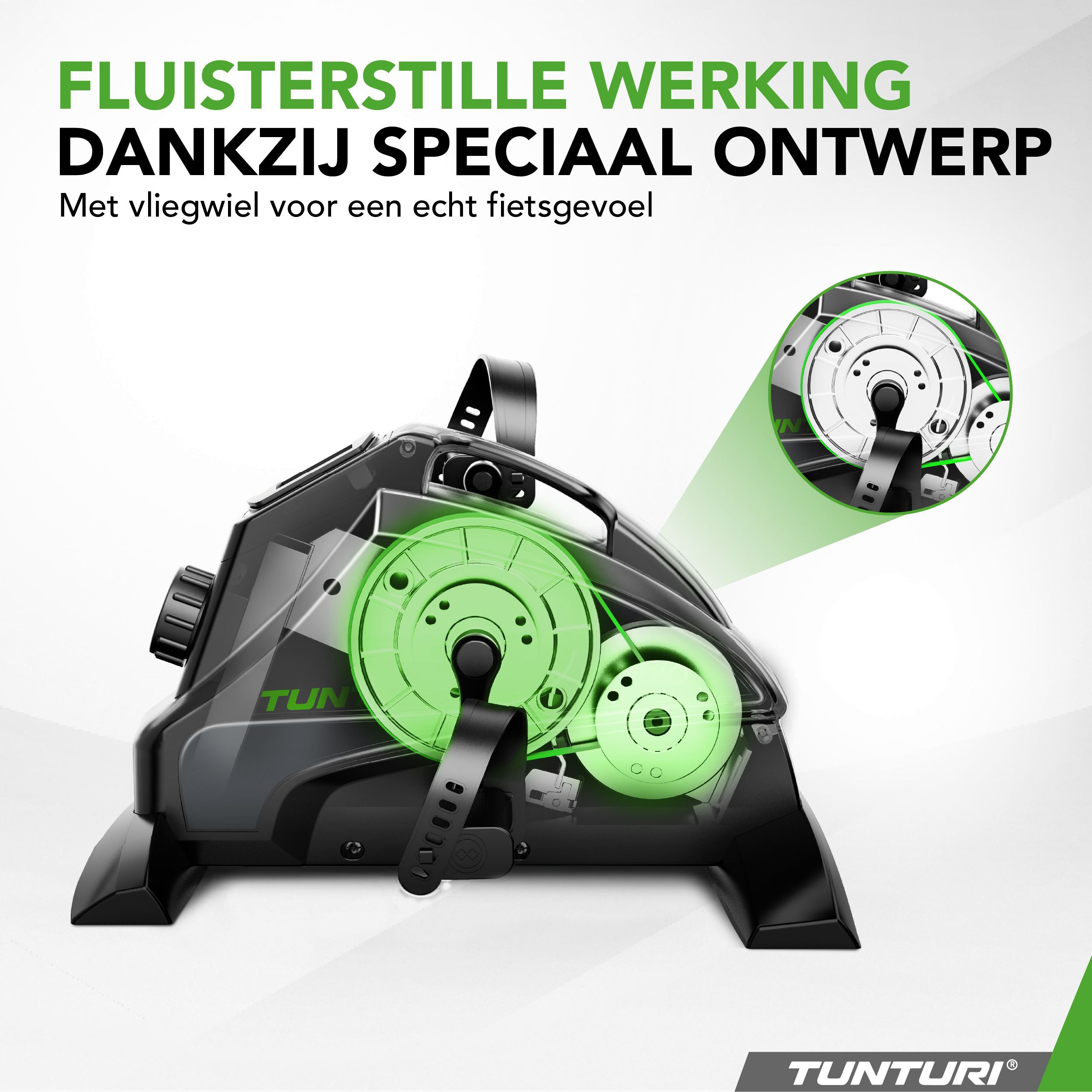 Tunturi Hometrainer - Cardio Fit M35 - Zwart Tunturi Hometrainer - Cardio Fit M35 - Zwart