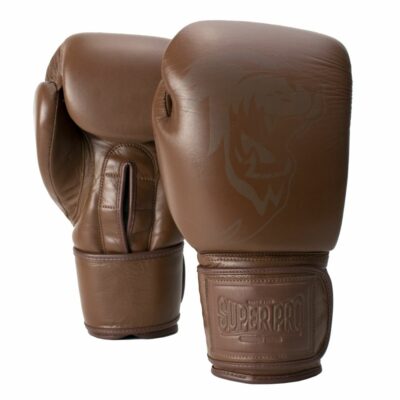 Super Pro Combat Gear Bokshandschoen - Legend Se Lederen - Bruin