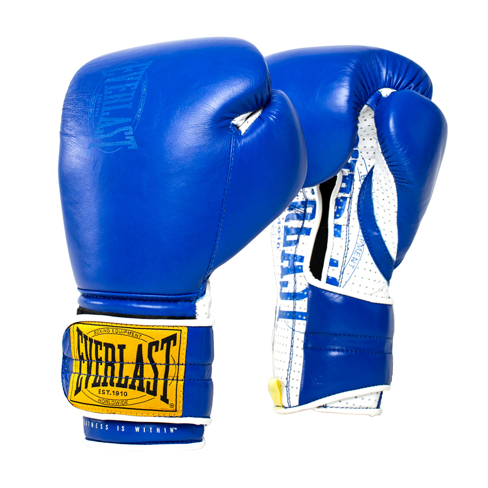 Everlast Bokshandschoen - 1910 Sparring H&L Gloves - Blauw Everlast Bokshandschoen - 1910 Sparring H&L Gloves - Blauw