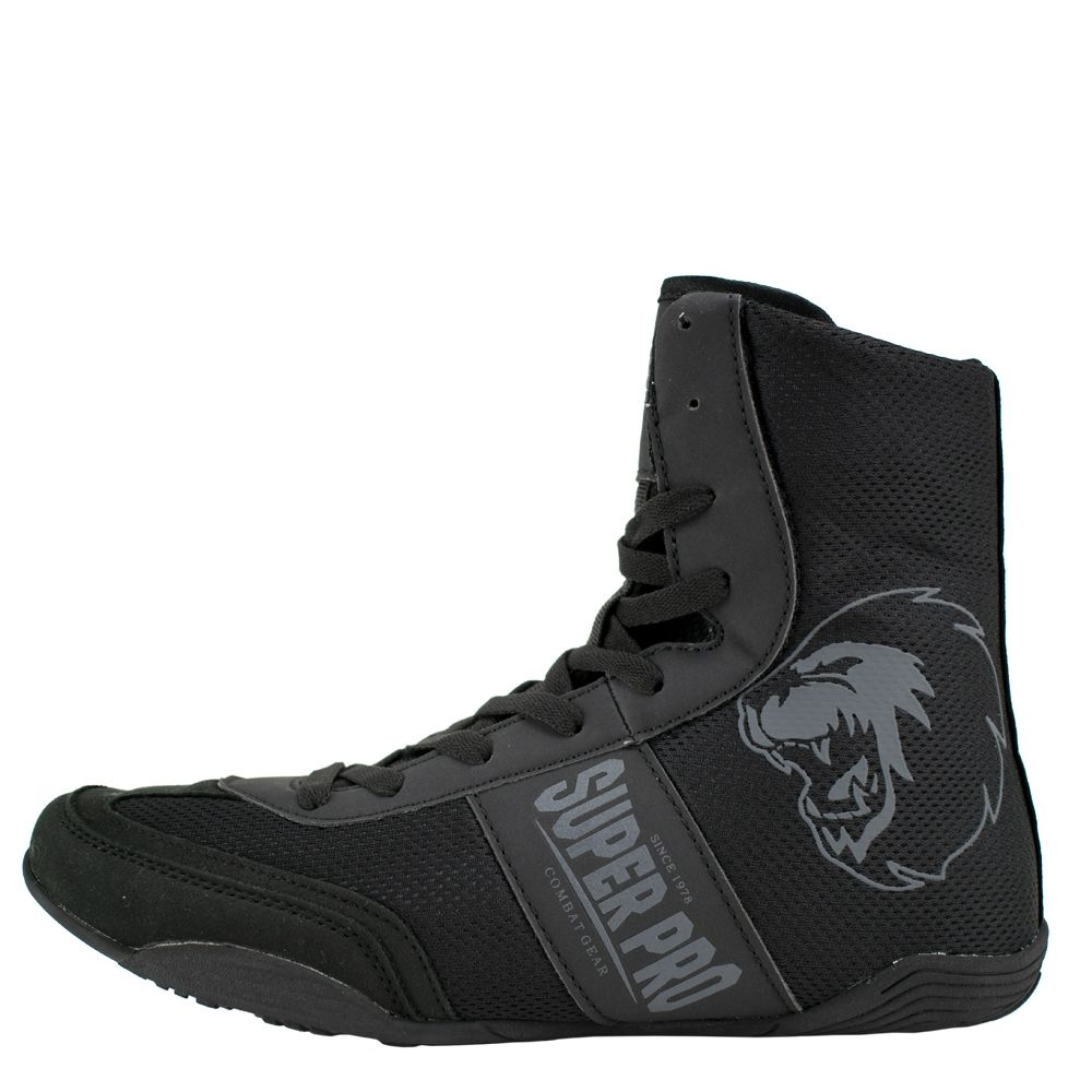 Super Pro Combat Gear Boksschoen - Speed78 - Grijs / Zwart Super Pro Combat Gear Boksschoen - Speed78 - Grijs / Zwart