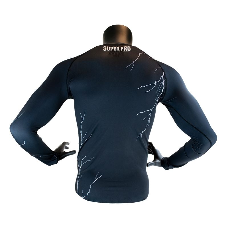 Super Pro Combat Gear Shirt - Thunder - Grijs / Zwart Super Pro Combat Gear Shirt - Thunder - Grijs / Zwart