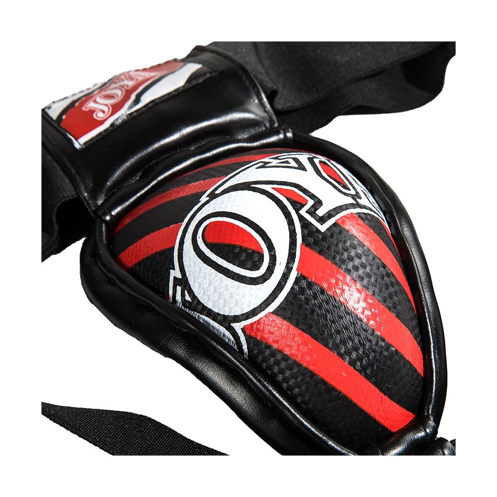 Joya Stalen Kruisbeschermer Rood/Zwart Joya Stalen Kruisbeschermer Rood/Zwart