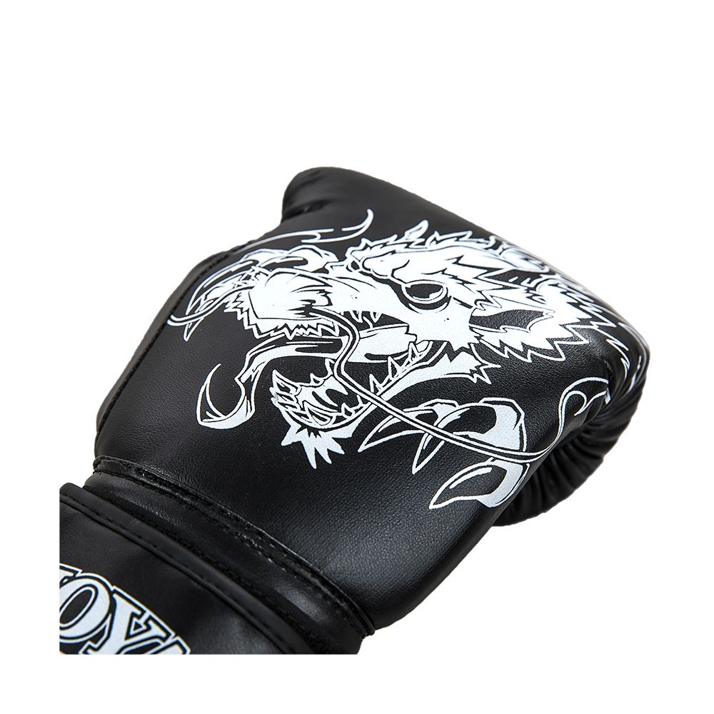 Joya Kinder Bokshandschoenen Dragon Wit PU Joya Kinder Bokshandschoenen Dragon Wit PU